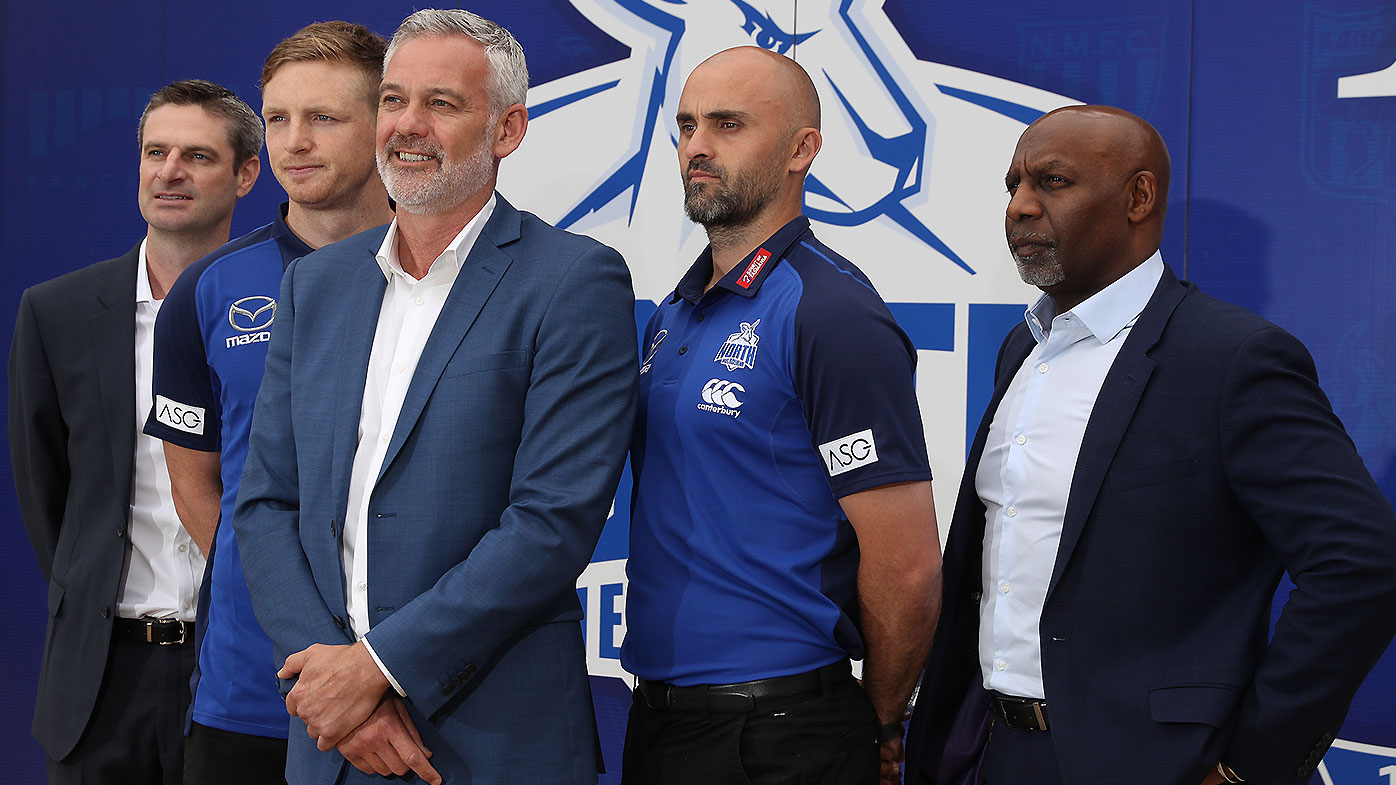 Brady Rawlings, Jack Ziebell, Ben Buckley, Rhyce Shaw and Ben Amarfio