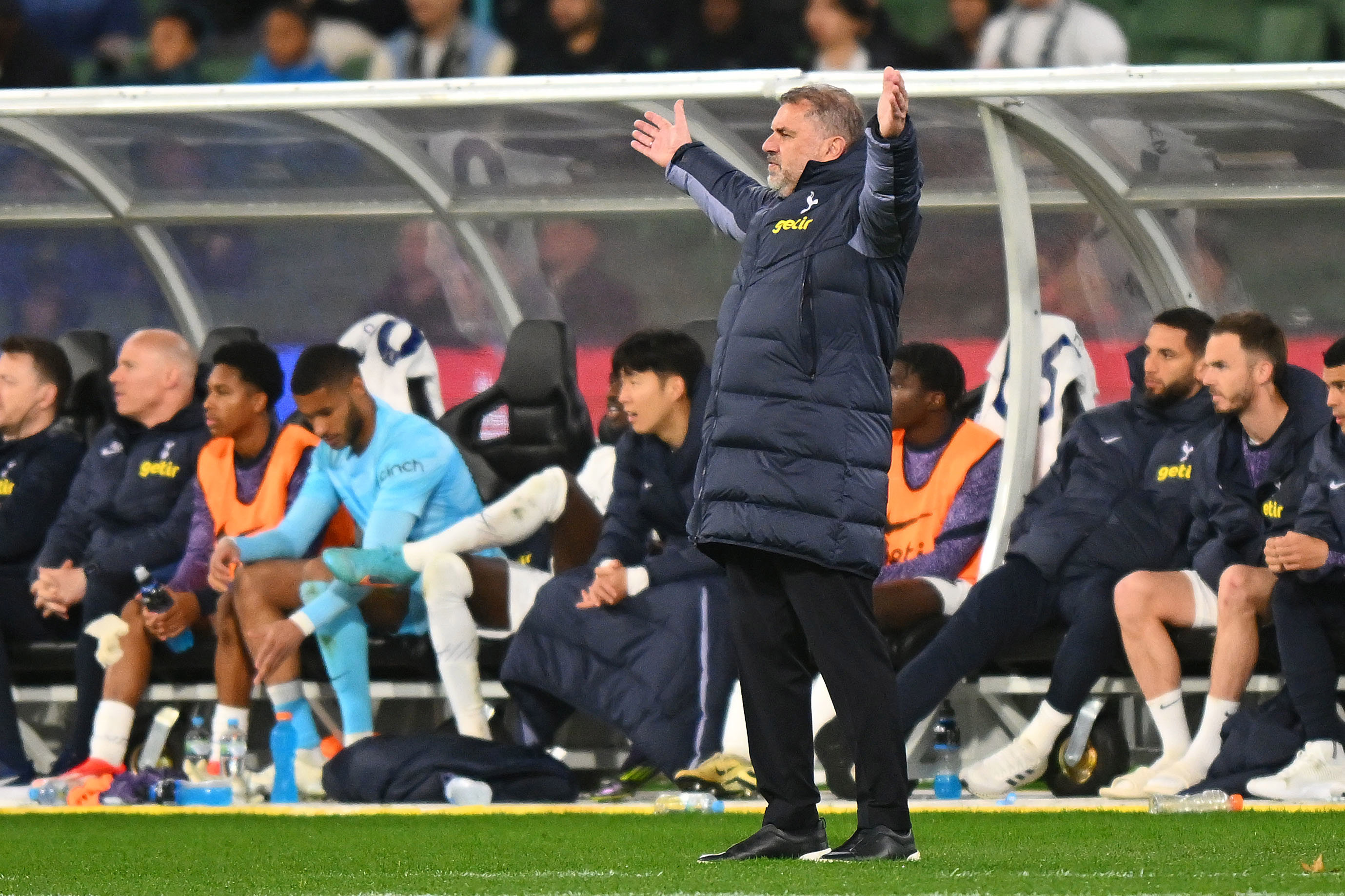 Postecoglou coached at the MCG in the first time since 2011.