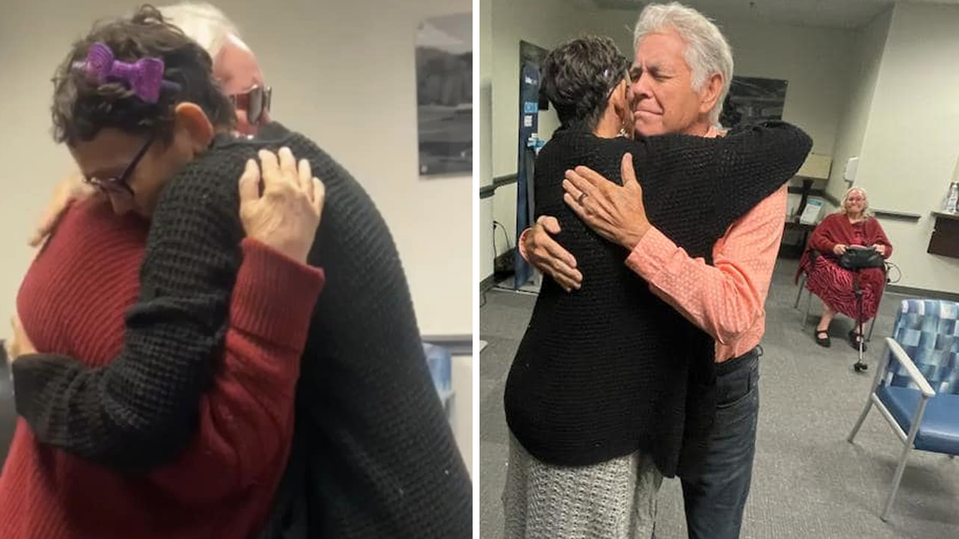 It was an emotional reunion for the Highsmith family as they had been searching for Melissa for decades.