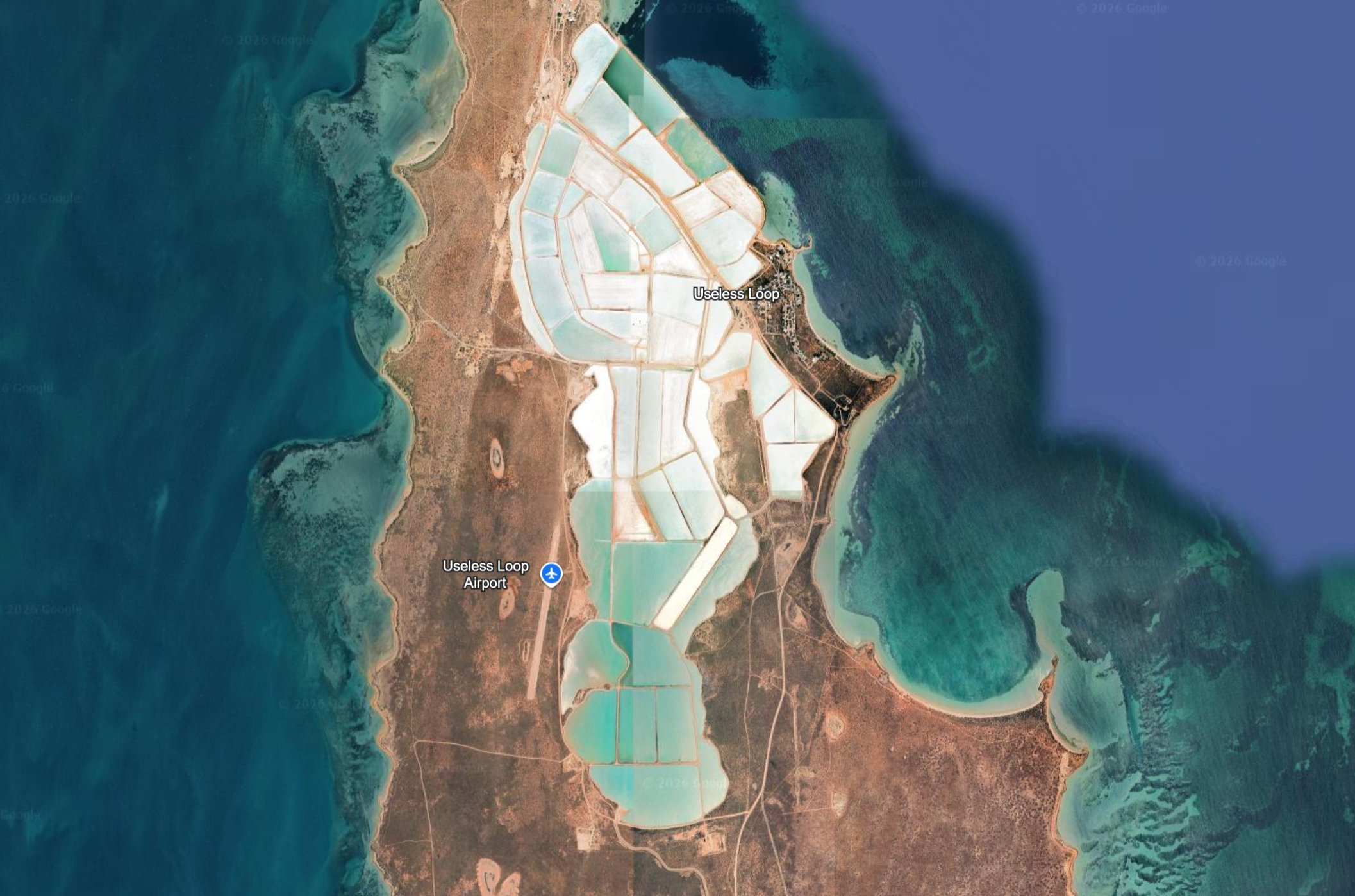 Useless Loop via Google Earth