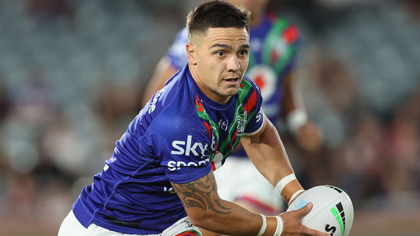 Kodi Nikorima of the Warriors in action