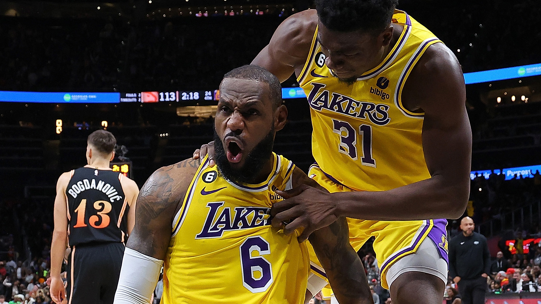 NBA-LeBron Celebrates 38th Birthday With Season-High 47 Points in Lakers  Win Over Hawks