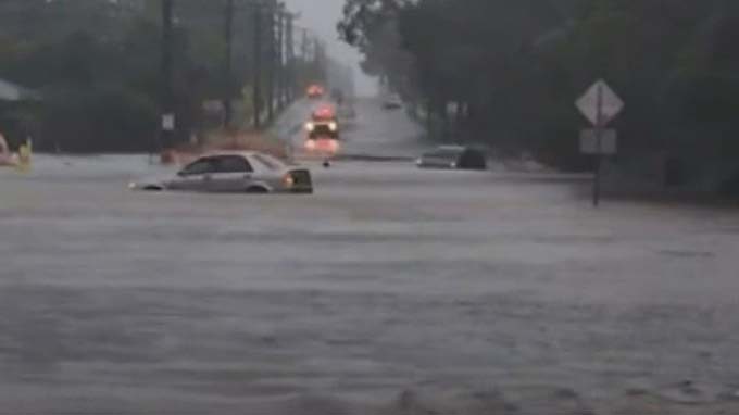 Residents in the tourist hotspot woke up to extraordinary flash flooding with some having to be rescued from homes and cars.