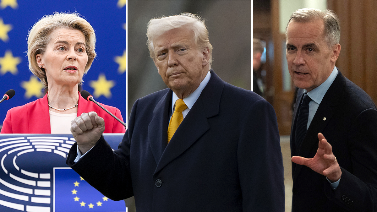 Canada and EU retaliate against Trump, hitting beef, whiskey, motorcycles