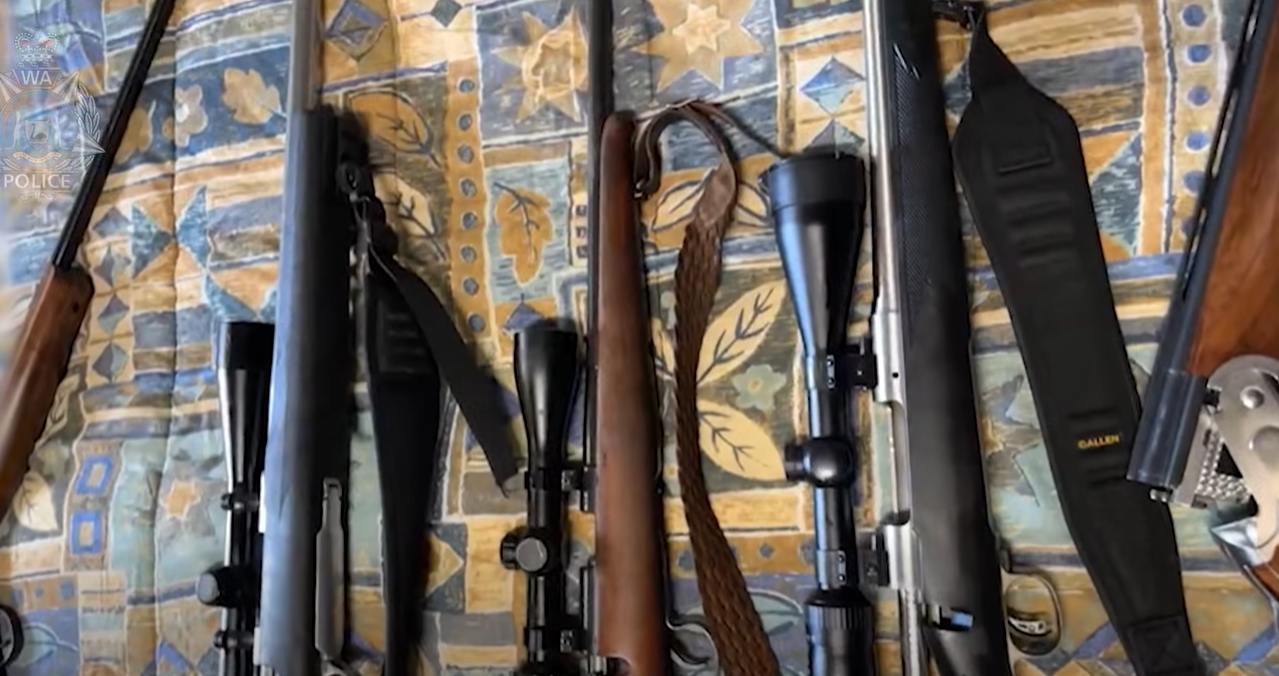 Police seize guns in raid targeting 'sovereign citizens'