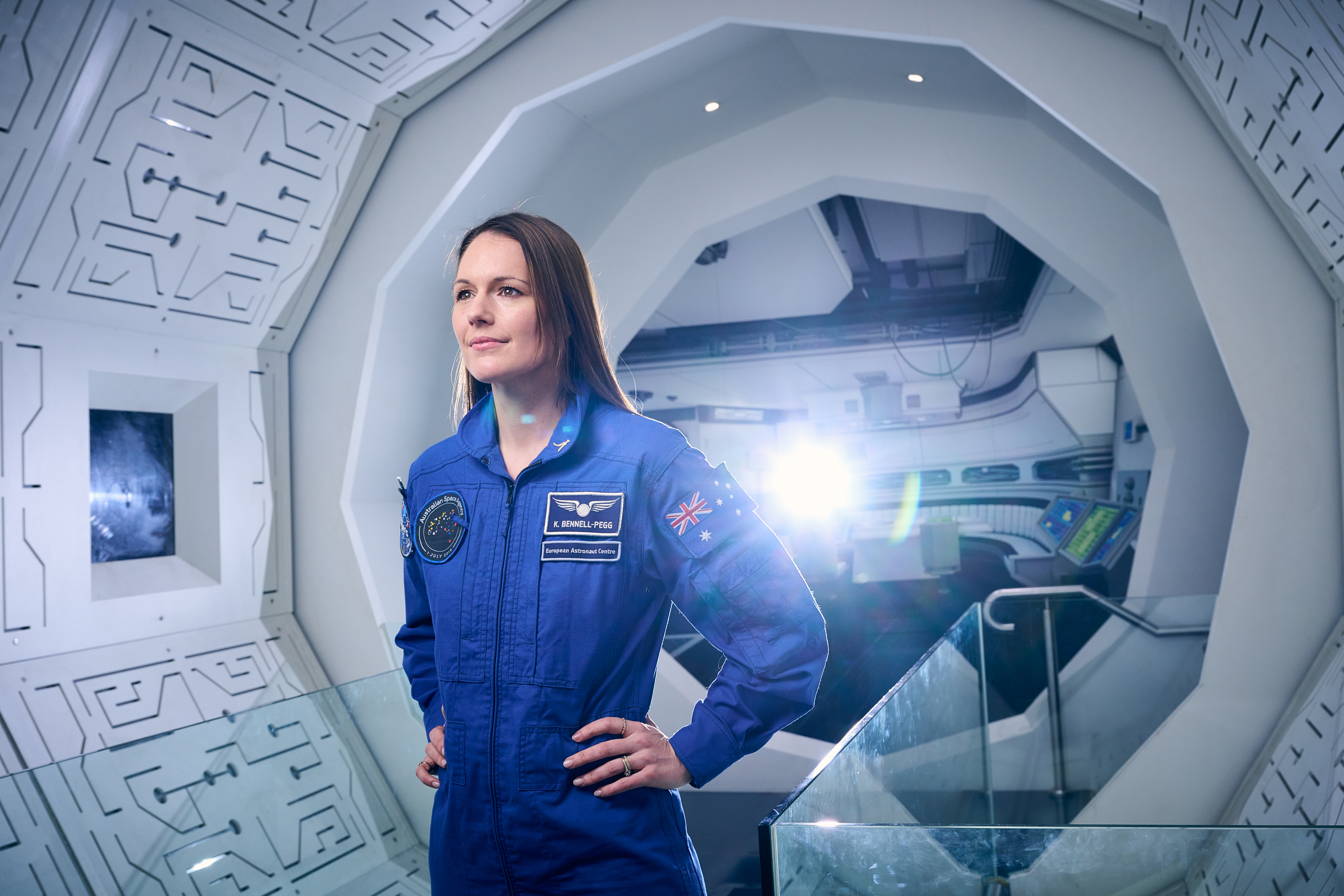 Katherine Bennell-Pegg, Australia's first astronaut.
