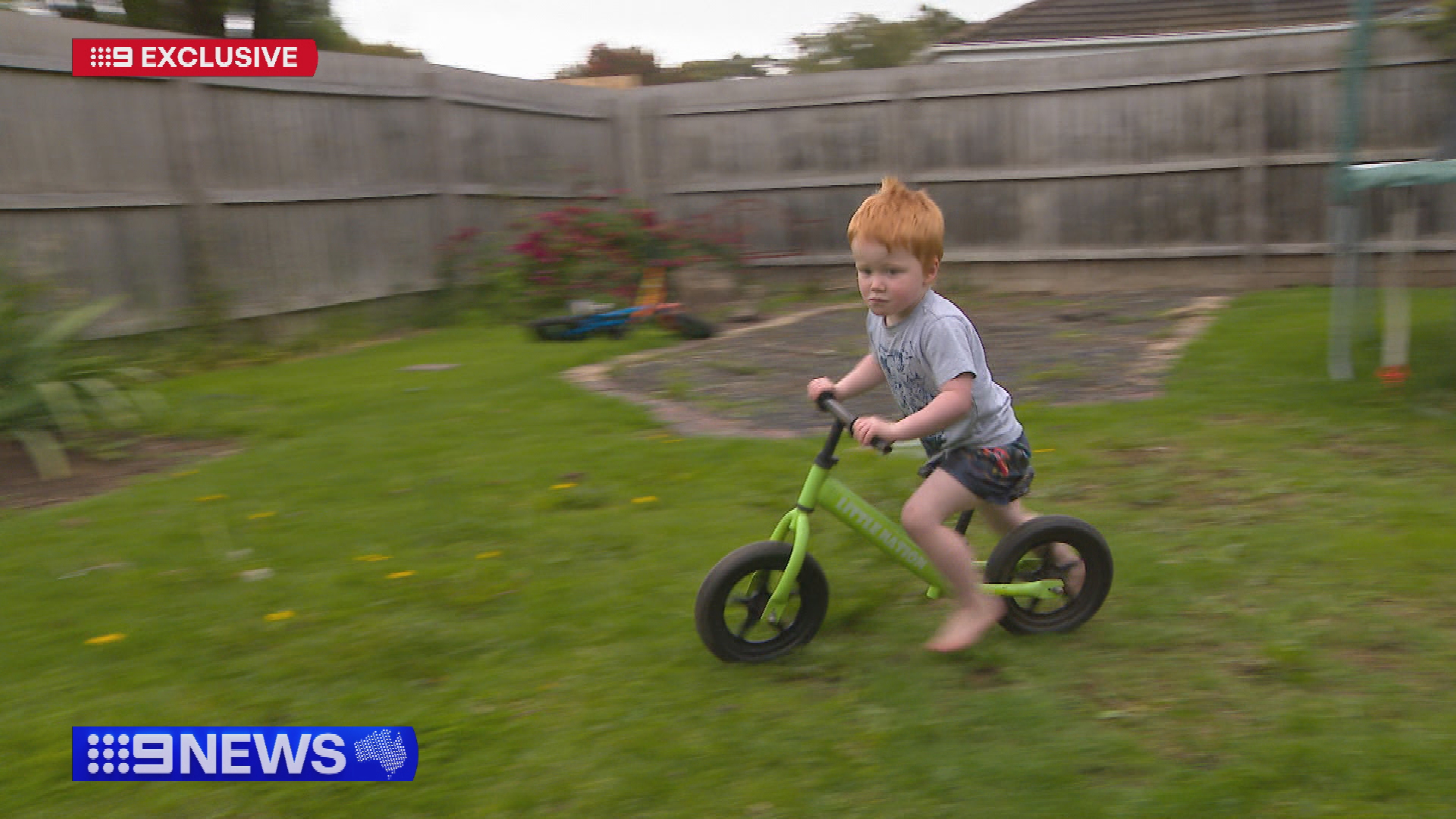 Three-year-old Kayce's parents were called to collect him just 40 minutes after he arrived at the centre on October 17.