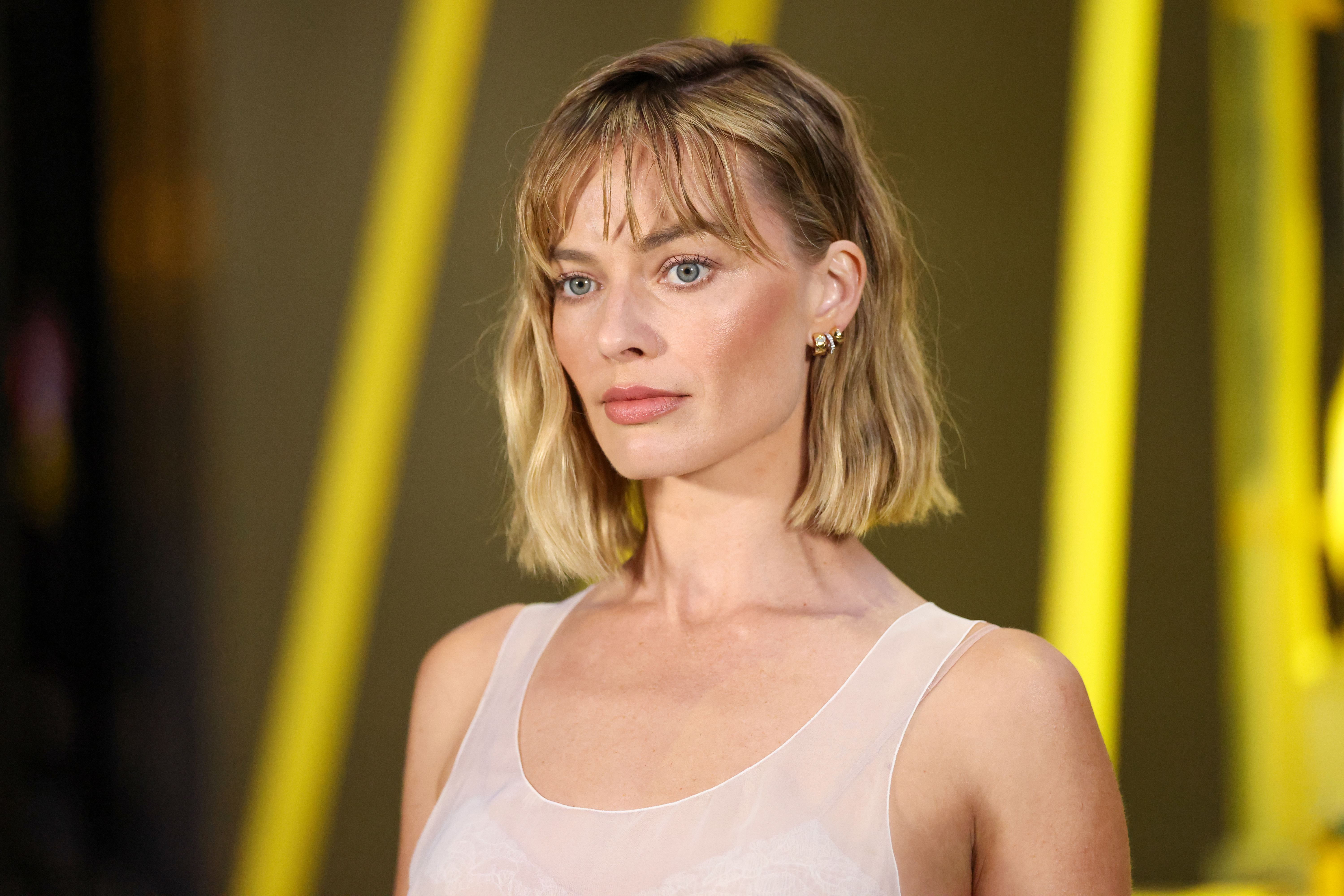 Margot Robbie attends the Chanel Womenswear Fall/Winter 2026-2027 show as part of Paris Fashion Week on March 09, 2026 in Paris, France. 