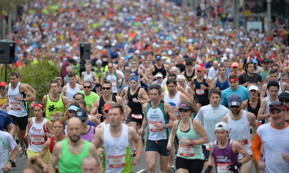 Runners participate in 2014's City2Surf road race