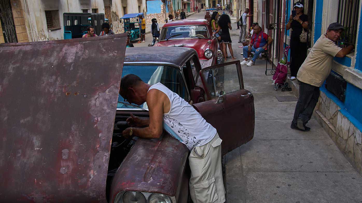 Cuba is facing major blackouts after an oil blockade.