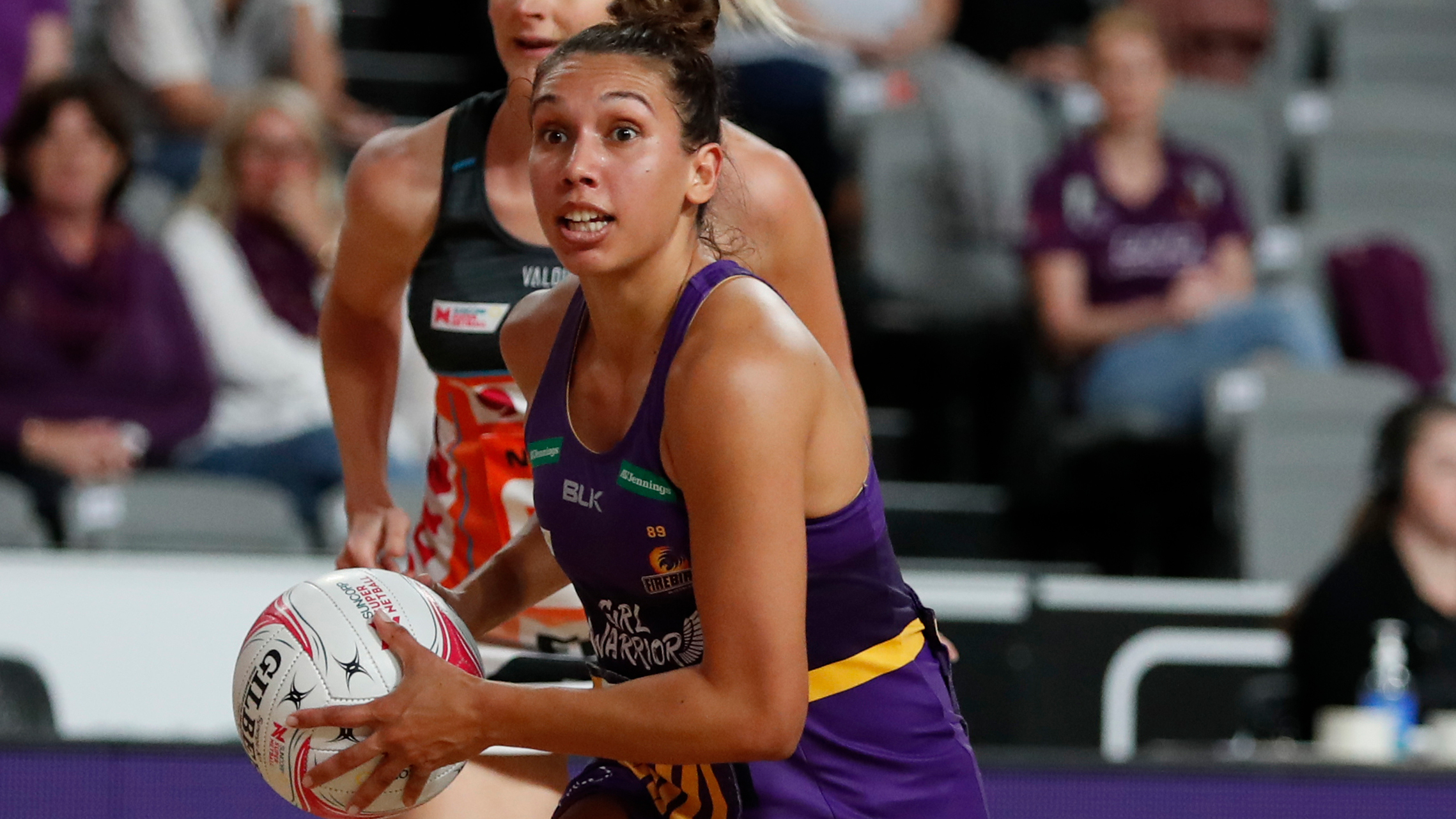 Jemma Mi Mi is the only Indigenous player in Super Netball.