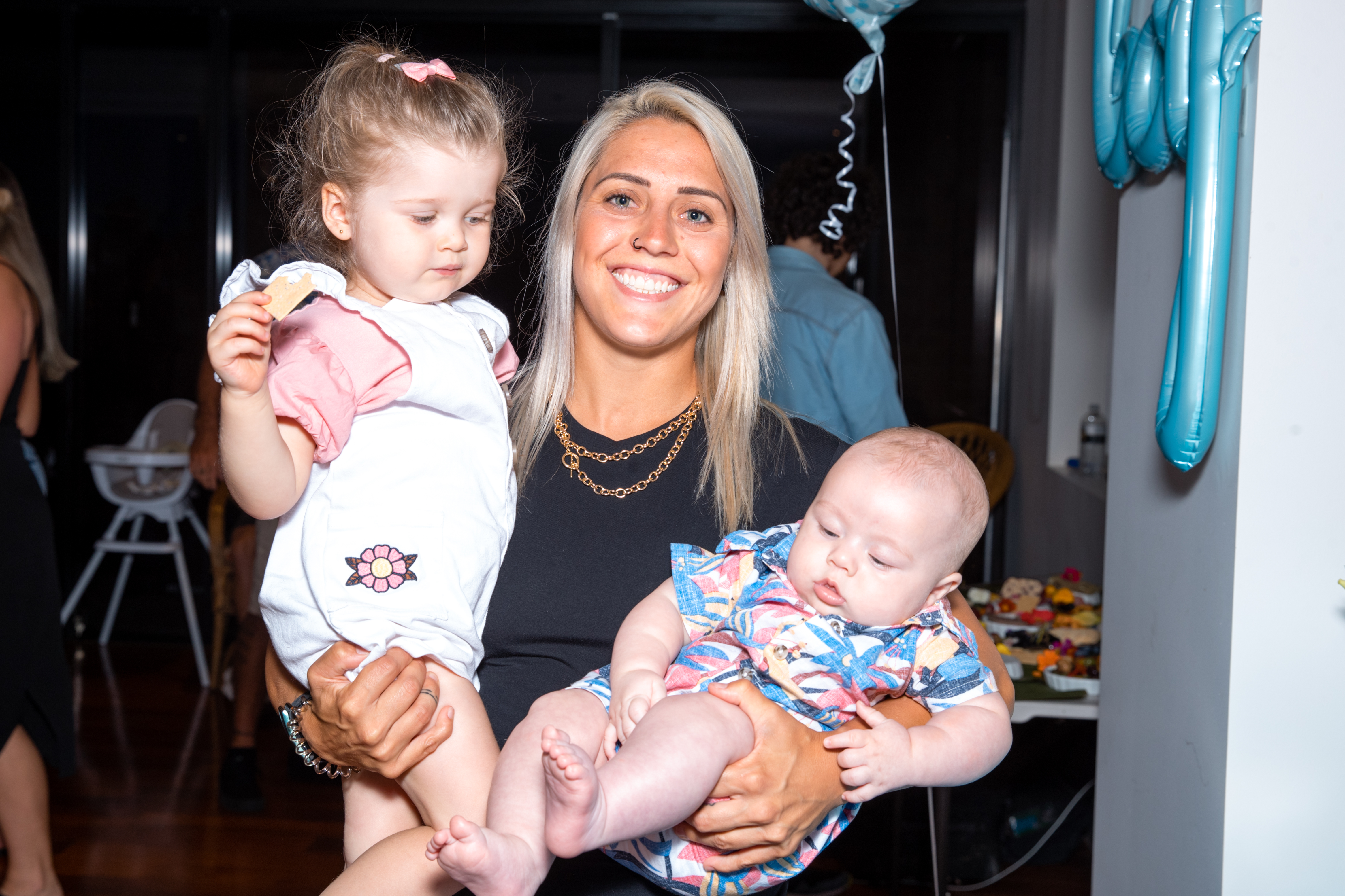 The 28-year-old has a close relationship with her nieces and nephews. Katrina Gorry