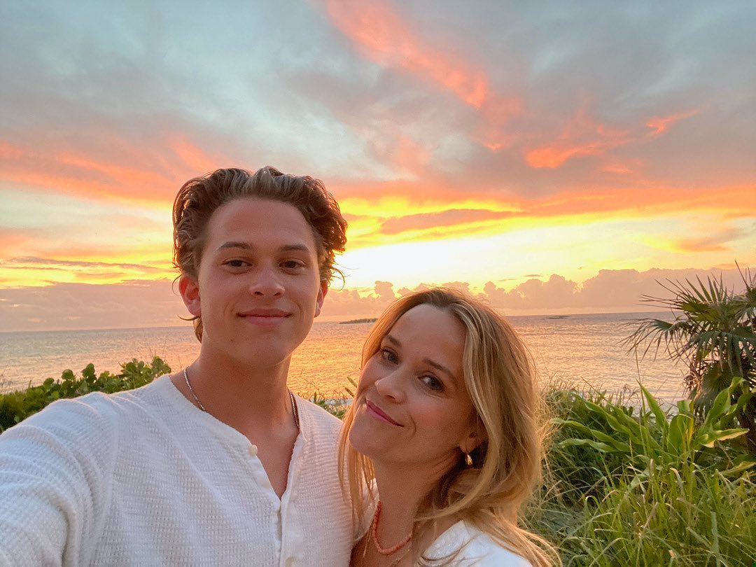 Reese Witherspoon with son Deacon Phillippe.