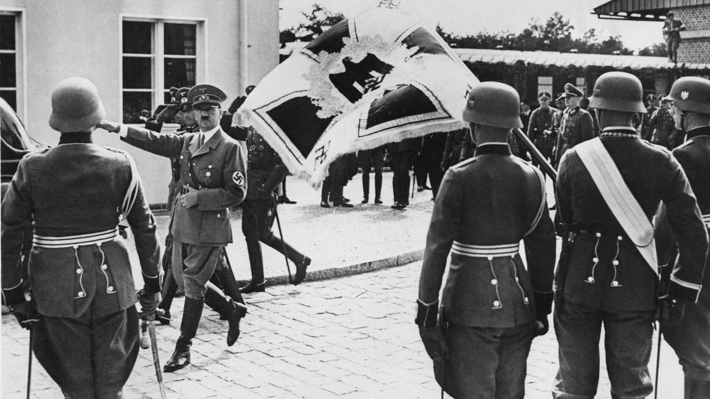 Adolf Hitler visited the German military base at Gross Born in 1938.