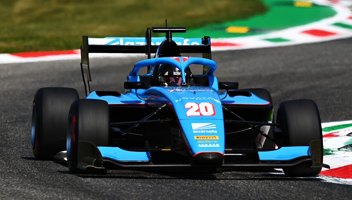 Calan Williams during qualifying at Monza.