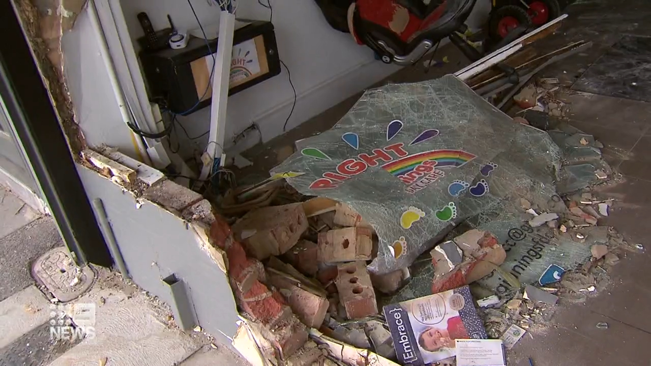 Ayad says there is tens of thousands of dollars worth of damage to his business but the more important thing is no-one was hurt.
