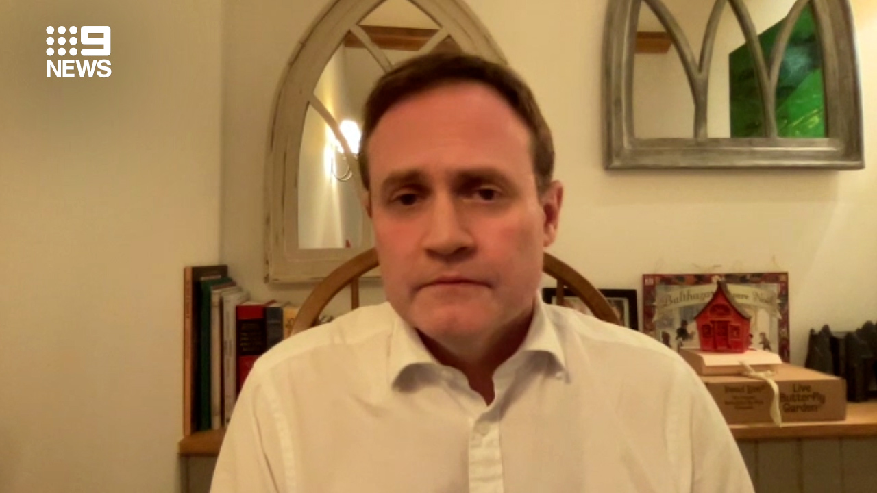 The chair of the UK's powerful foreign affairs committee Tom Tugendhat.