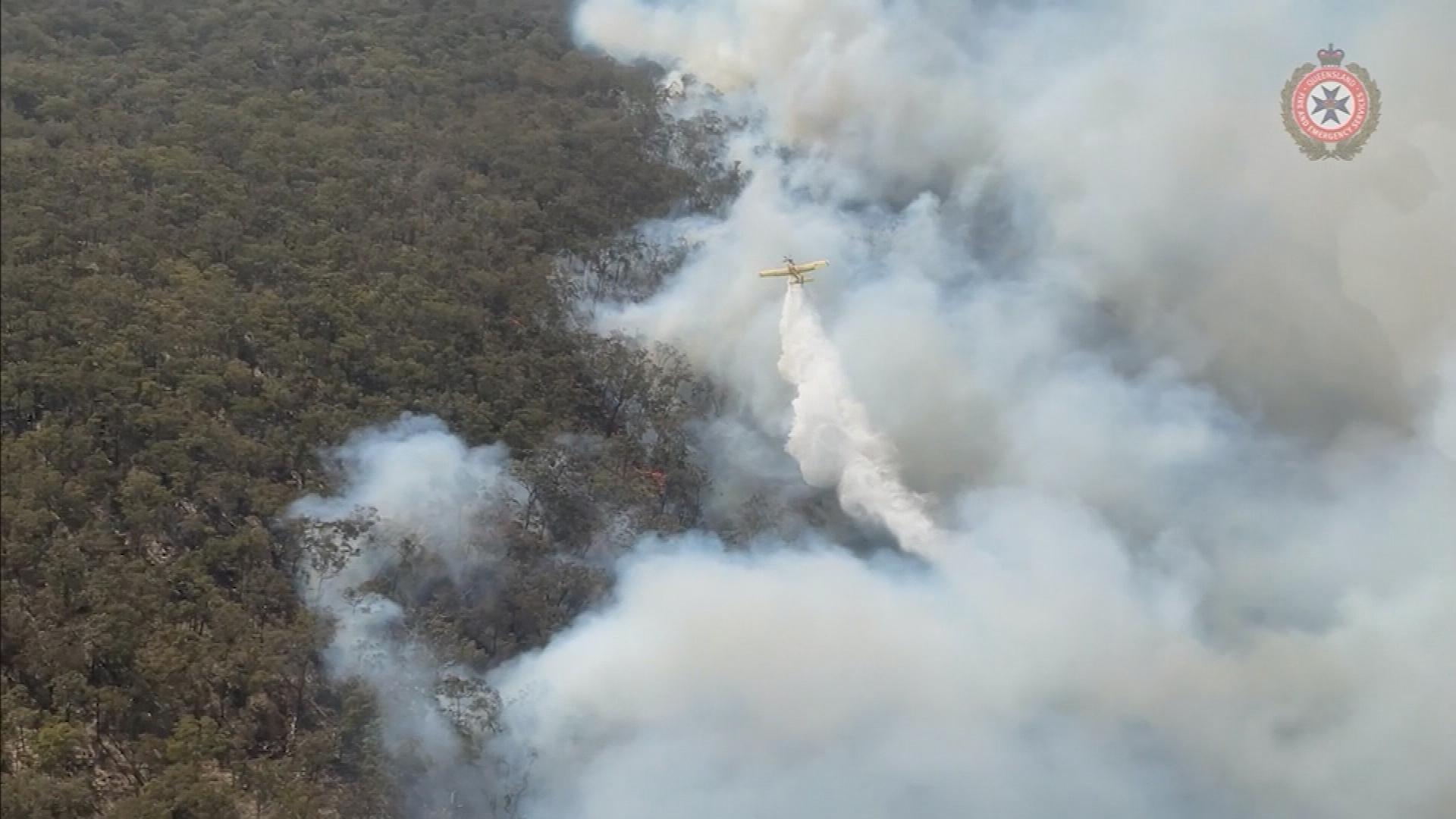 A total fire ban in the state's north has also been extended for a week.