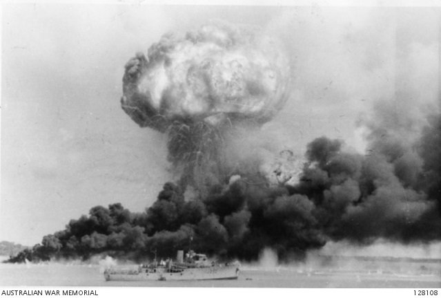 On February 19, 1942 Darwin was bombed by Japanese forces. 