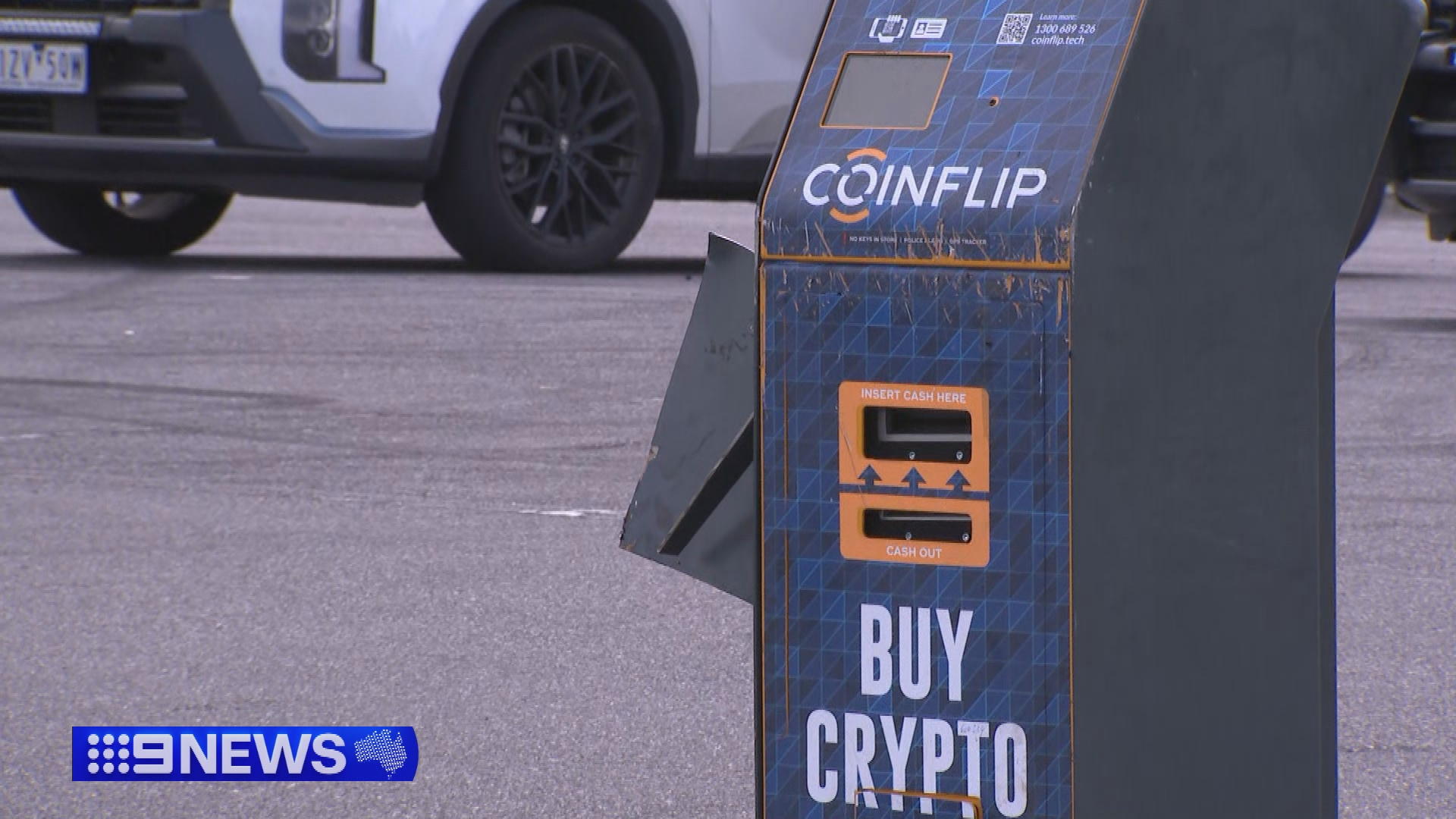 Mickleham news: Shopping centre CCTV captures thieves in Bitcoin ATM ram  raid