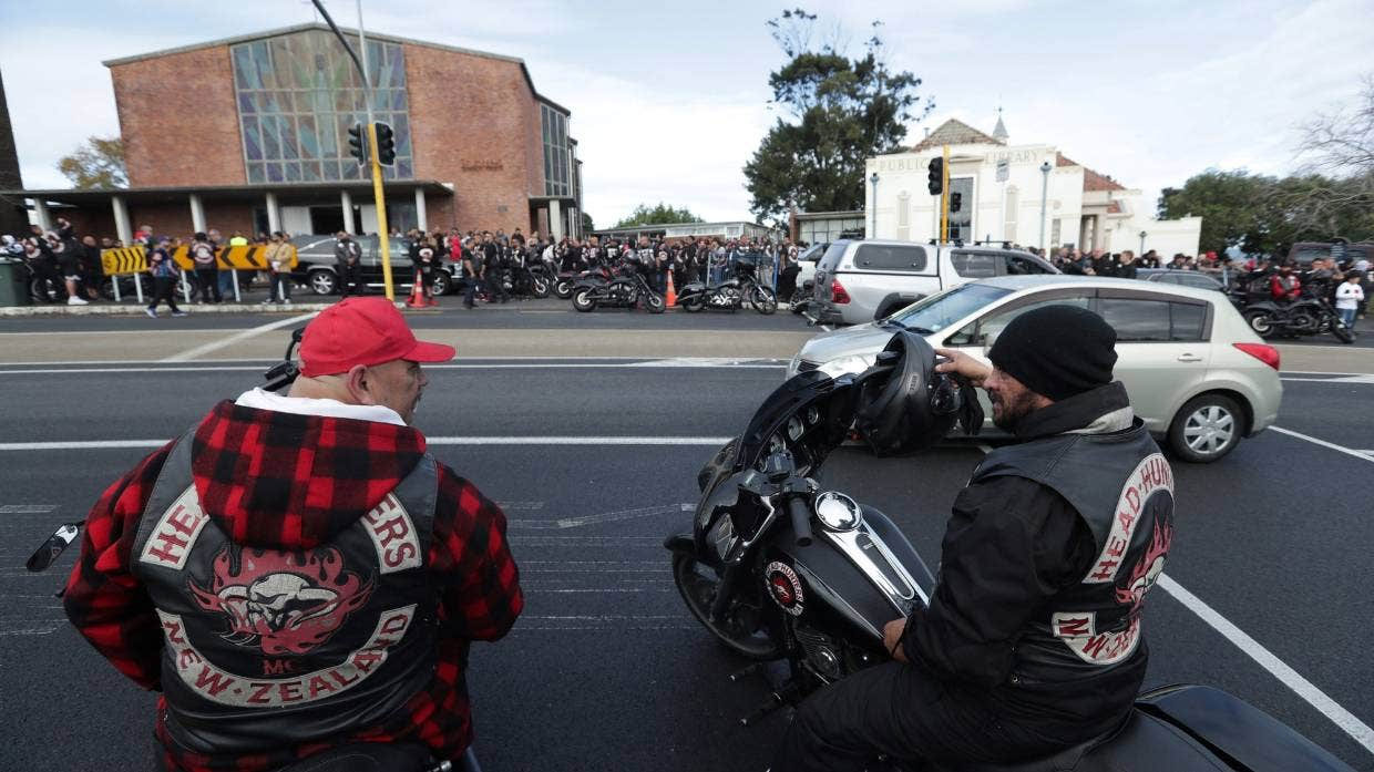 Hundreds of members gathered to mourn the passing of Taranaki Fuimaono, who died in police custody.