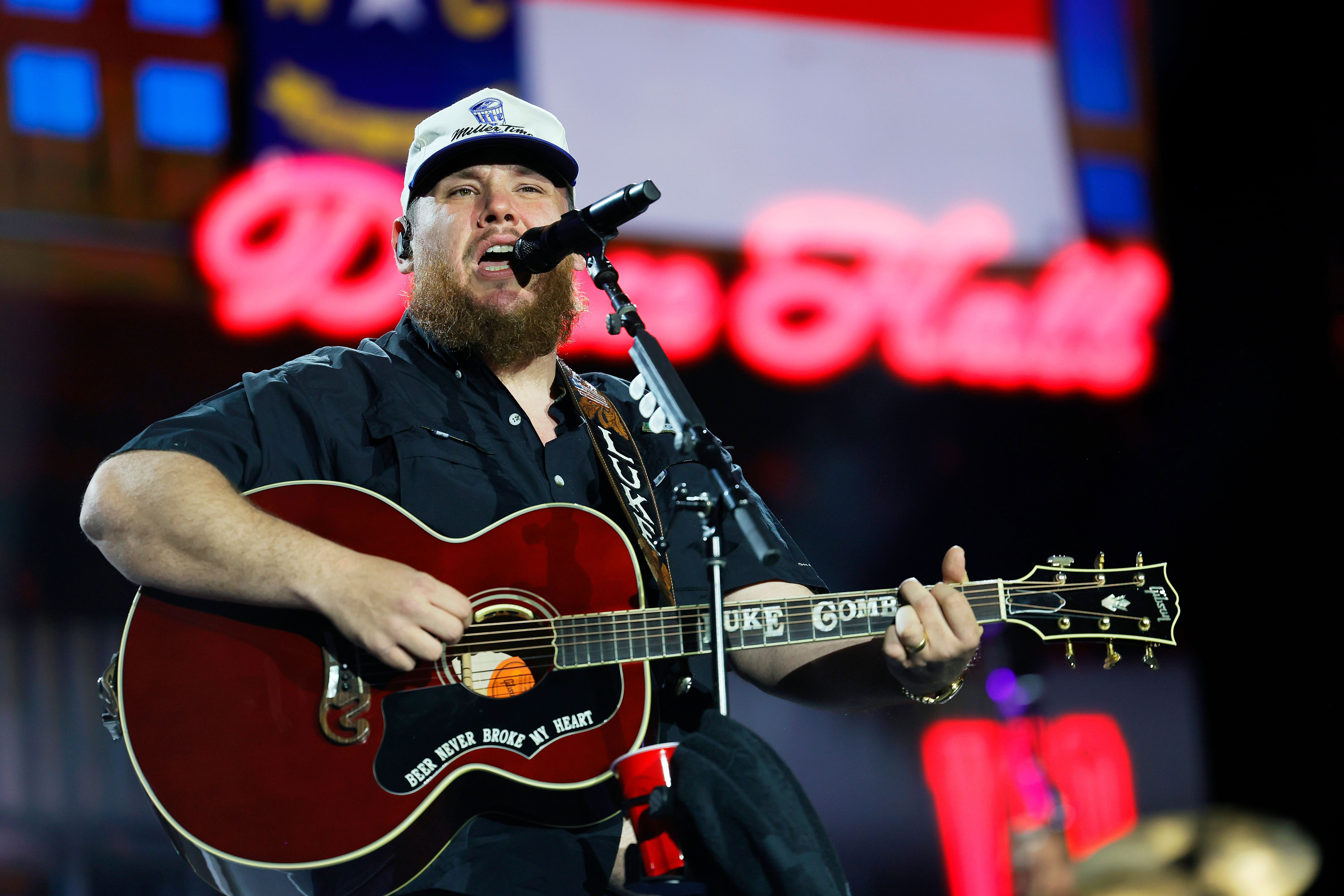 Luke Combs at Stagecoach 2025