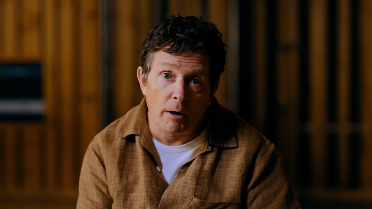 Michael J Fox in a Gibson campaign to find Back to the Future's missing guitar