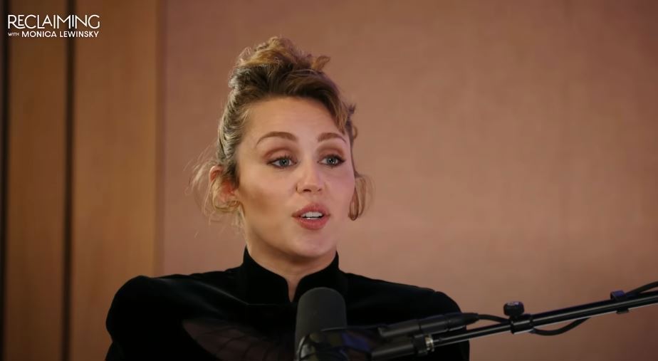 Miley Cyrus on Reclaiming with Monica Lewinksy