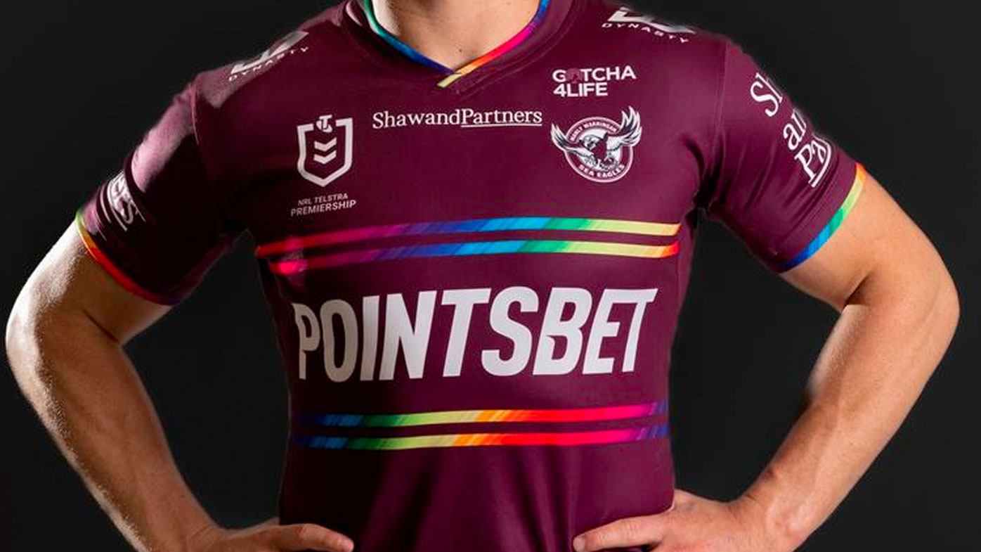 NRL: Warriors players respond to Manly Sea Eagles pride jersey