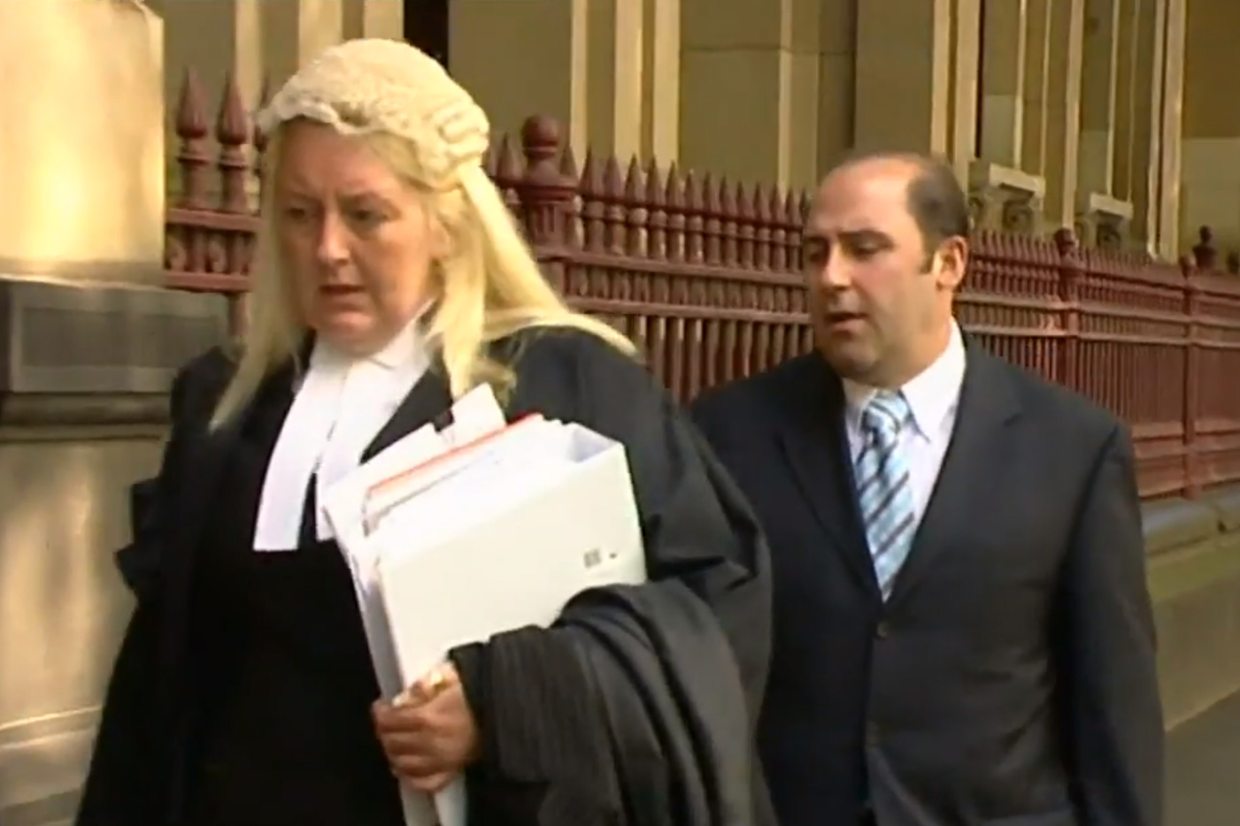 Nicola Gobbo and her one-time client Tony Mokbel.