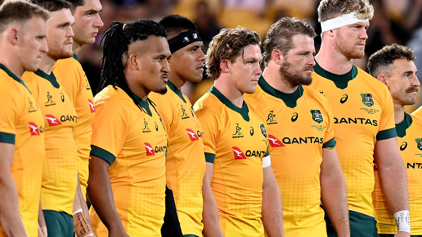 wallabies uniform