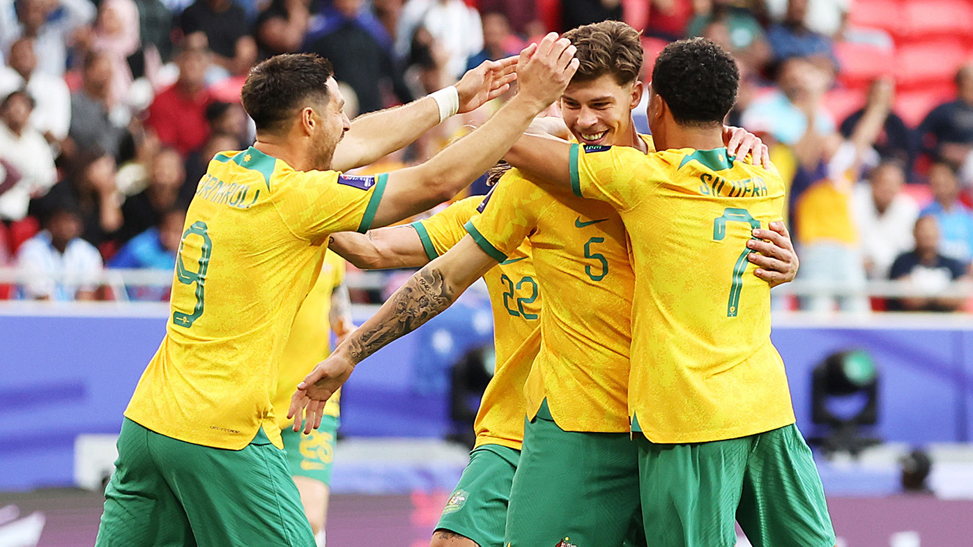 Asian Cup 2025 Socceroos begin Asian Cup campaign with 20 win over