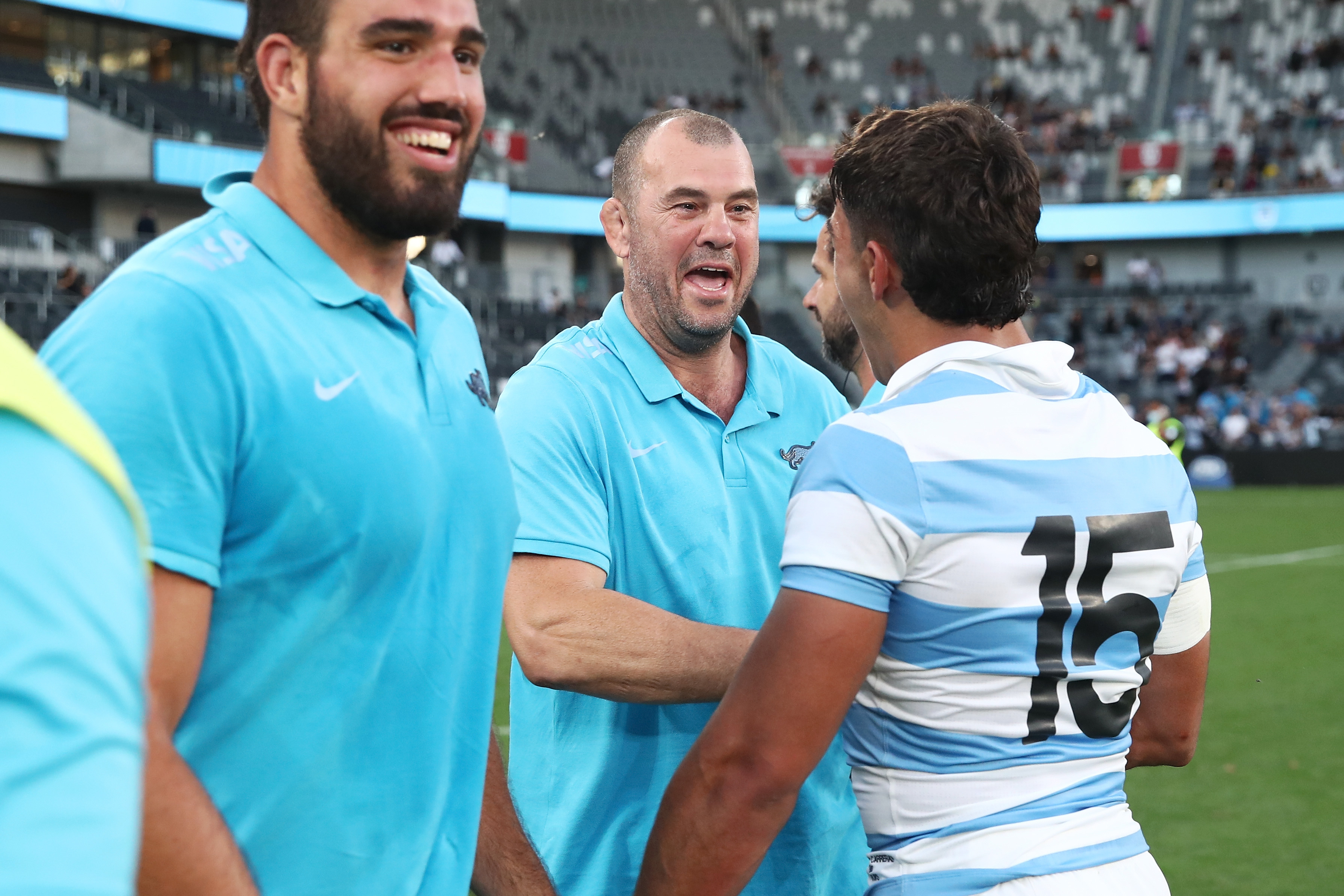 Michael Cheika News from Pumas Argentina coach Justin Harrison Rugby Heaven