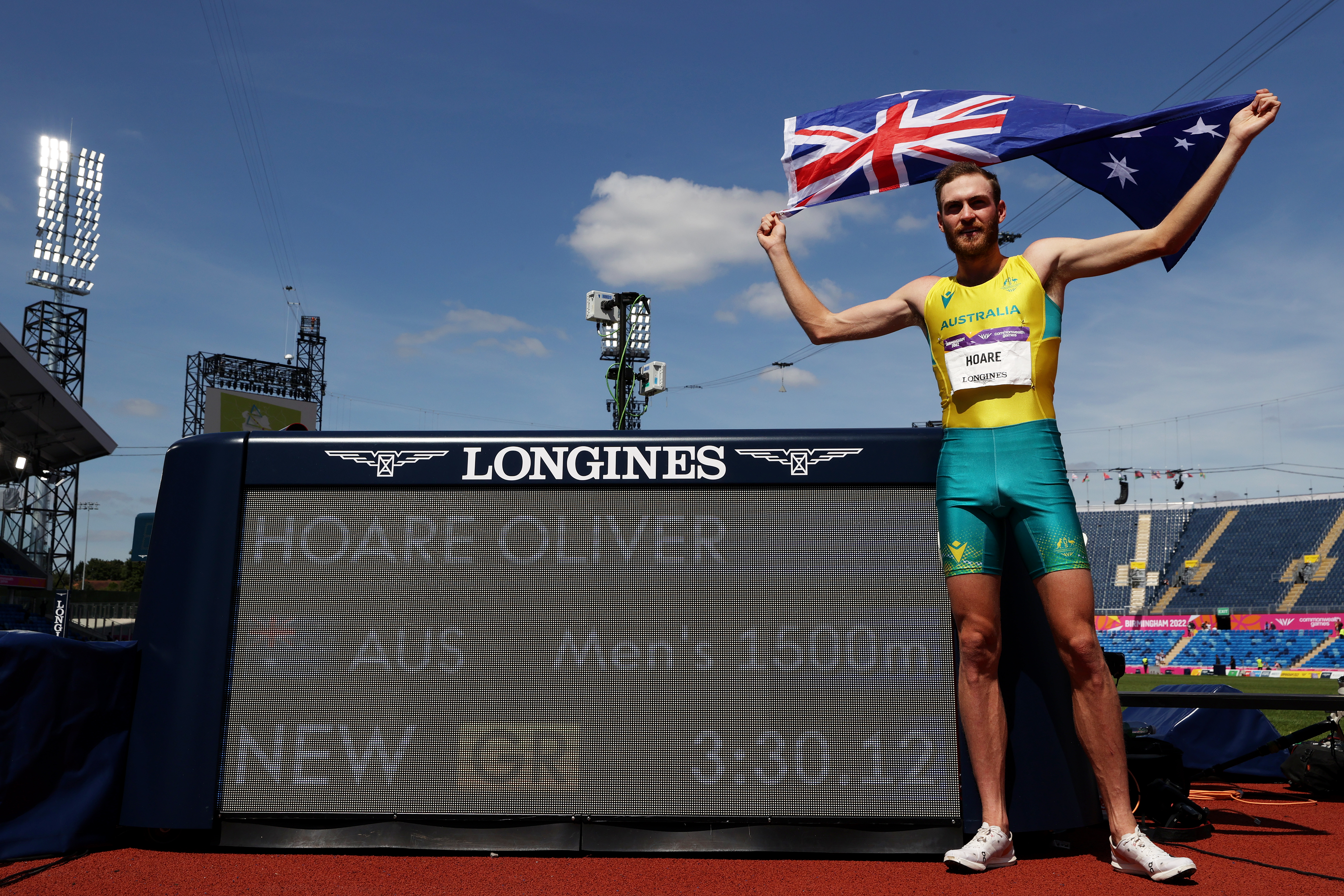 Oliver Hoare, 1500m or, course, résultats, vainqueur, Australien, interview