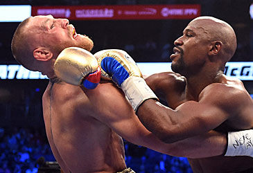 Conor McGregor and Floyd Mayweather Jr (Getty)