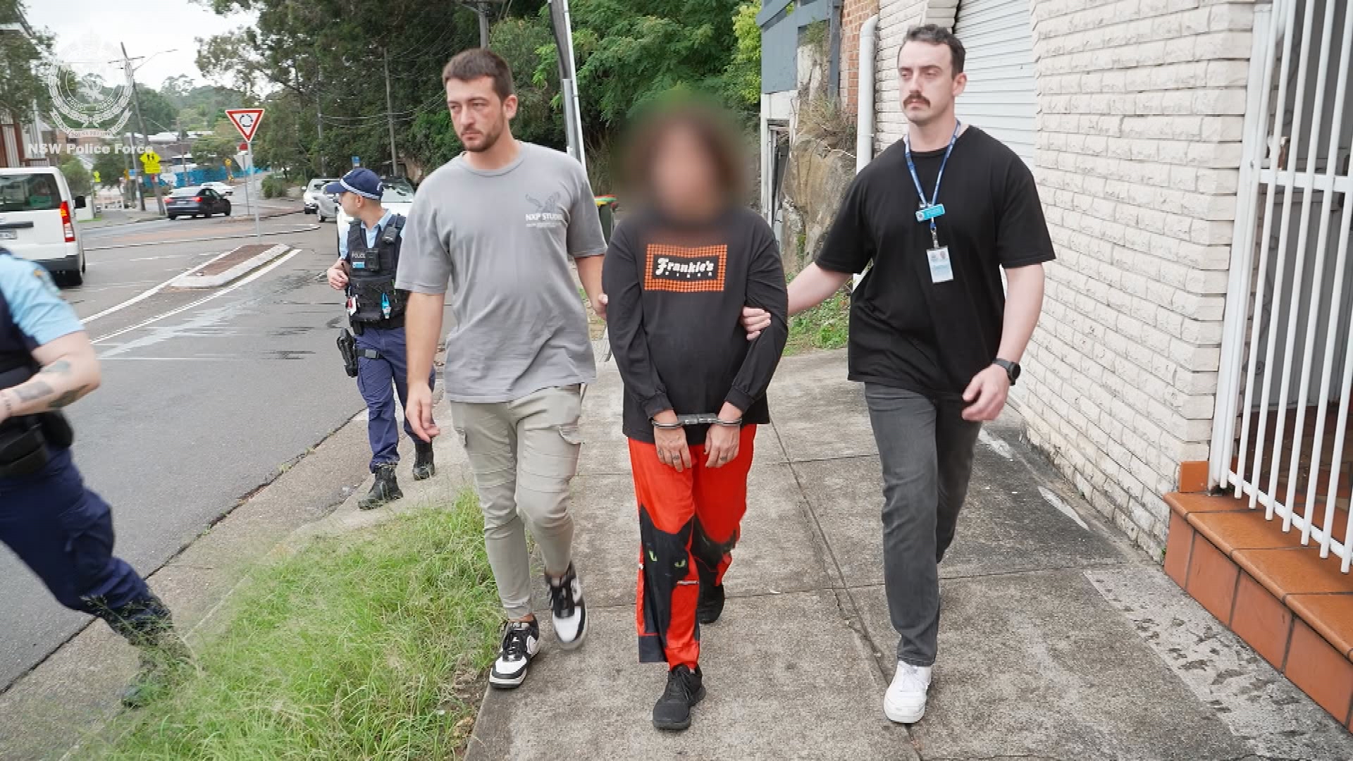 Eight people were arrested after multiple raids across Sydney. 