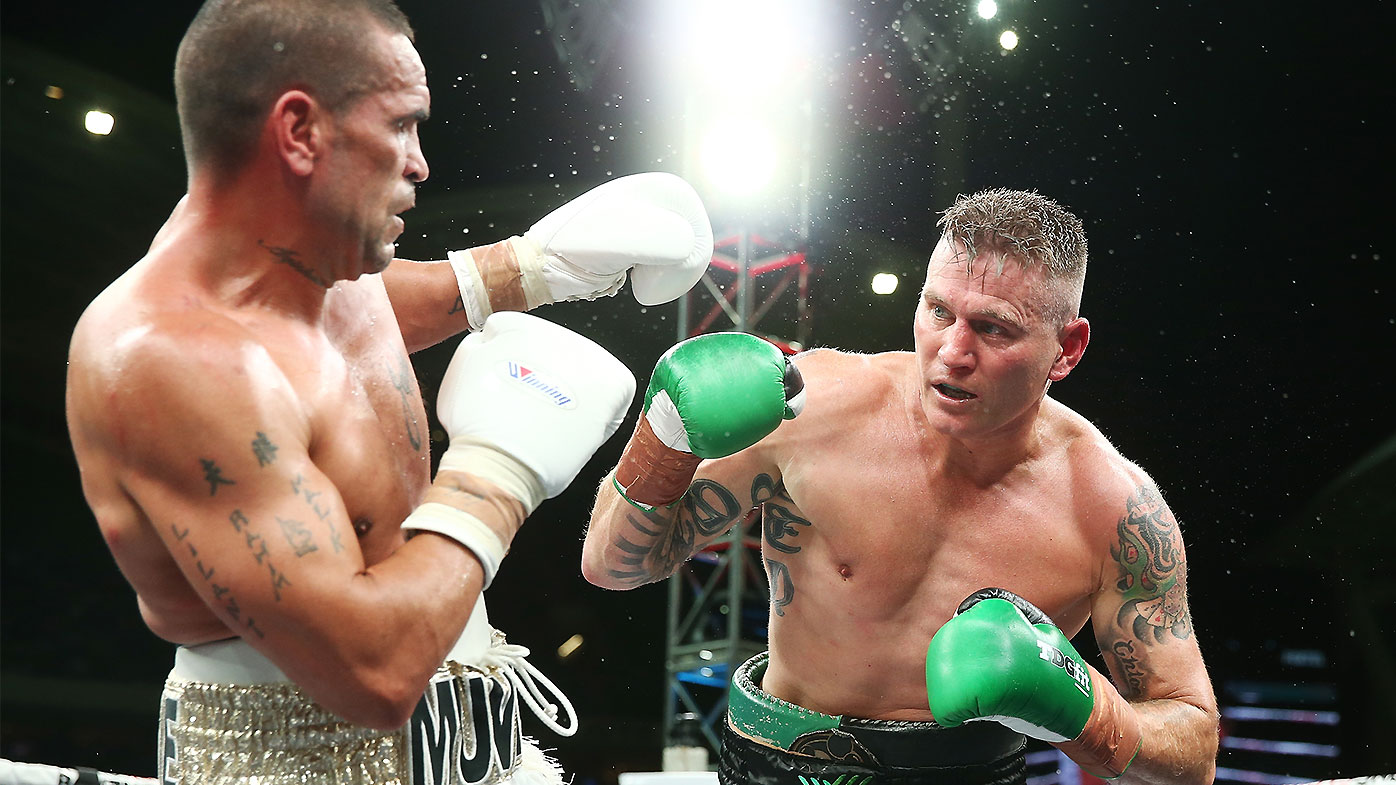 Anthony Mundine and Danny Green