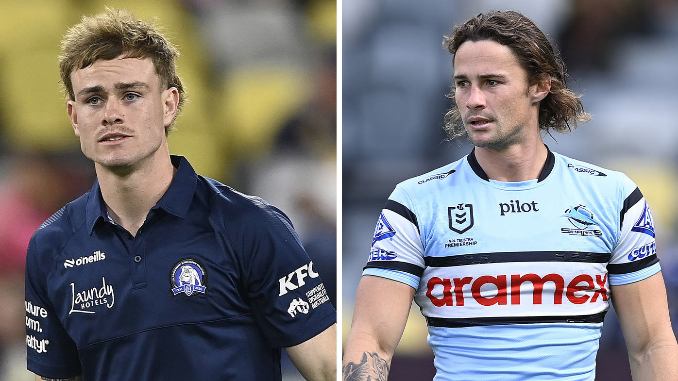 Lachlan Galvin (left) and Nicho Hynes.