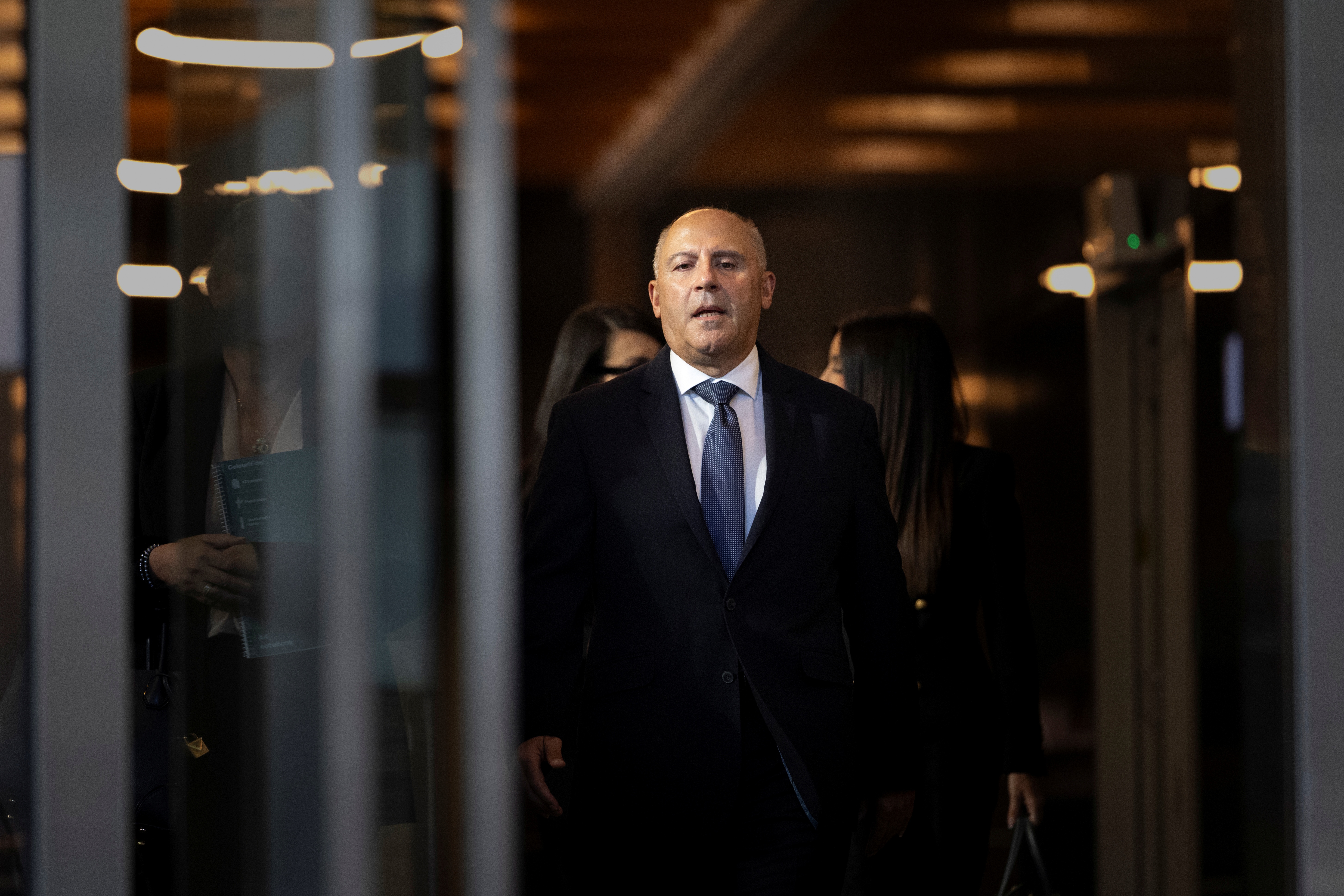 Tony Mokbel walks free from the Melbourne Supreme Court. Photo by Jason South. 6th February 2026.