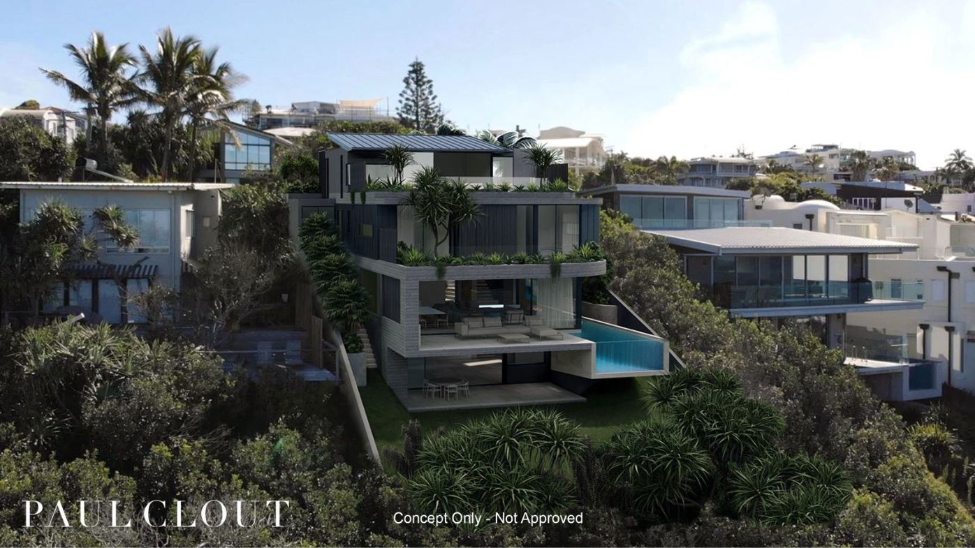 26 Park Crescent Sunshine Beach waterfront block of land Domain
