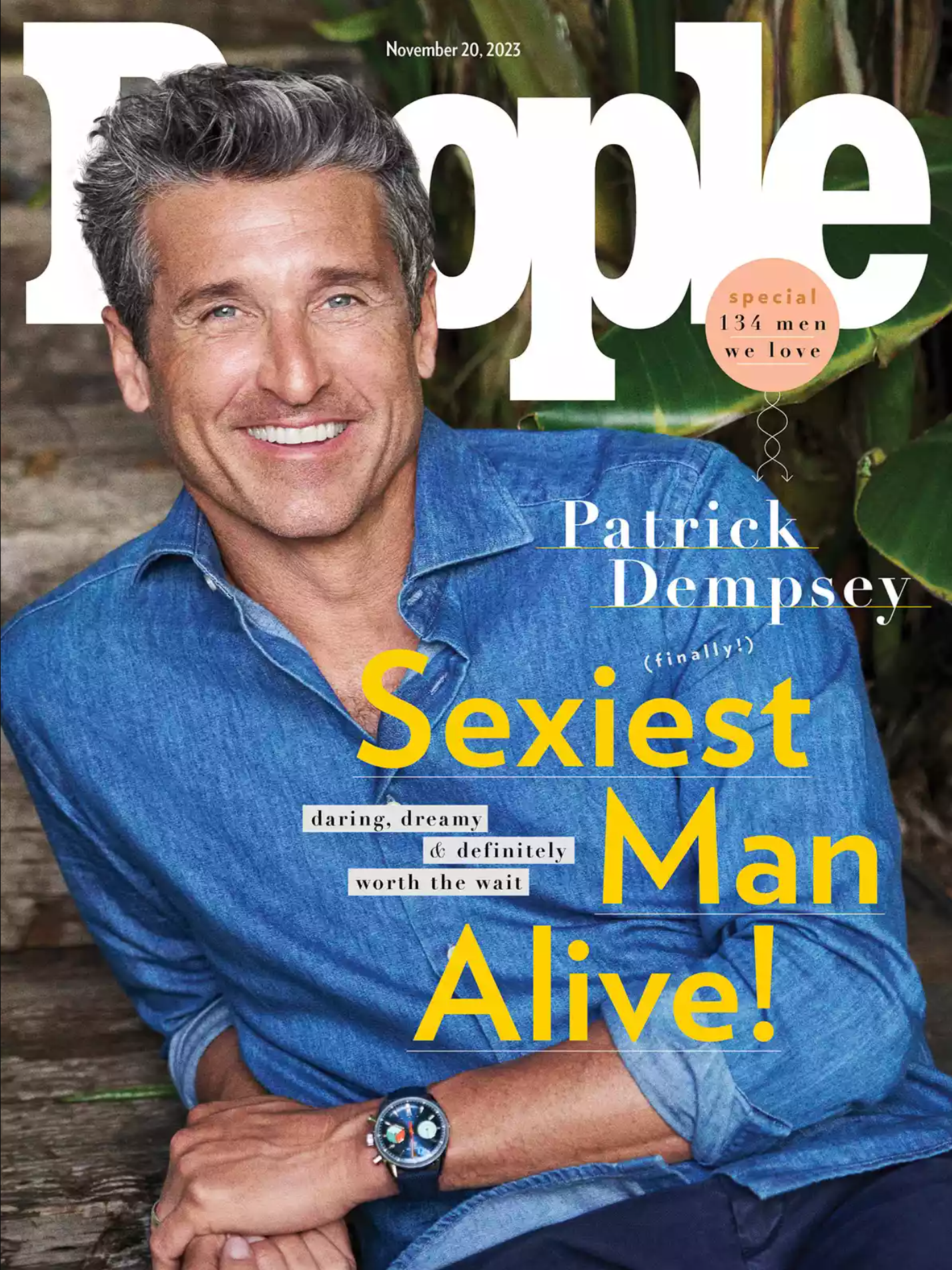 People's Sexiest Man Alive 2023 Patrick Dempsey