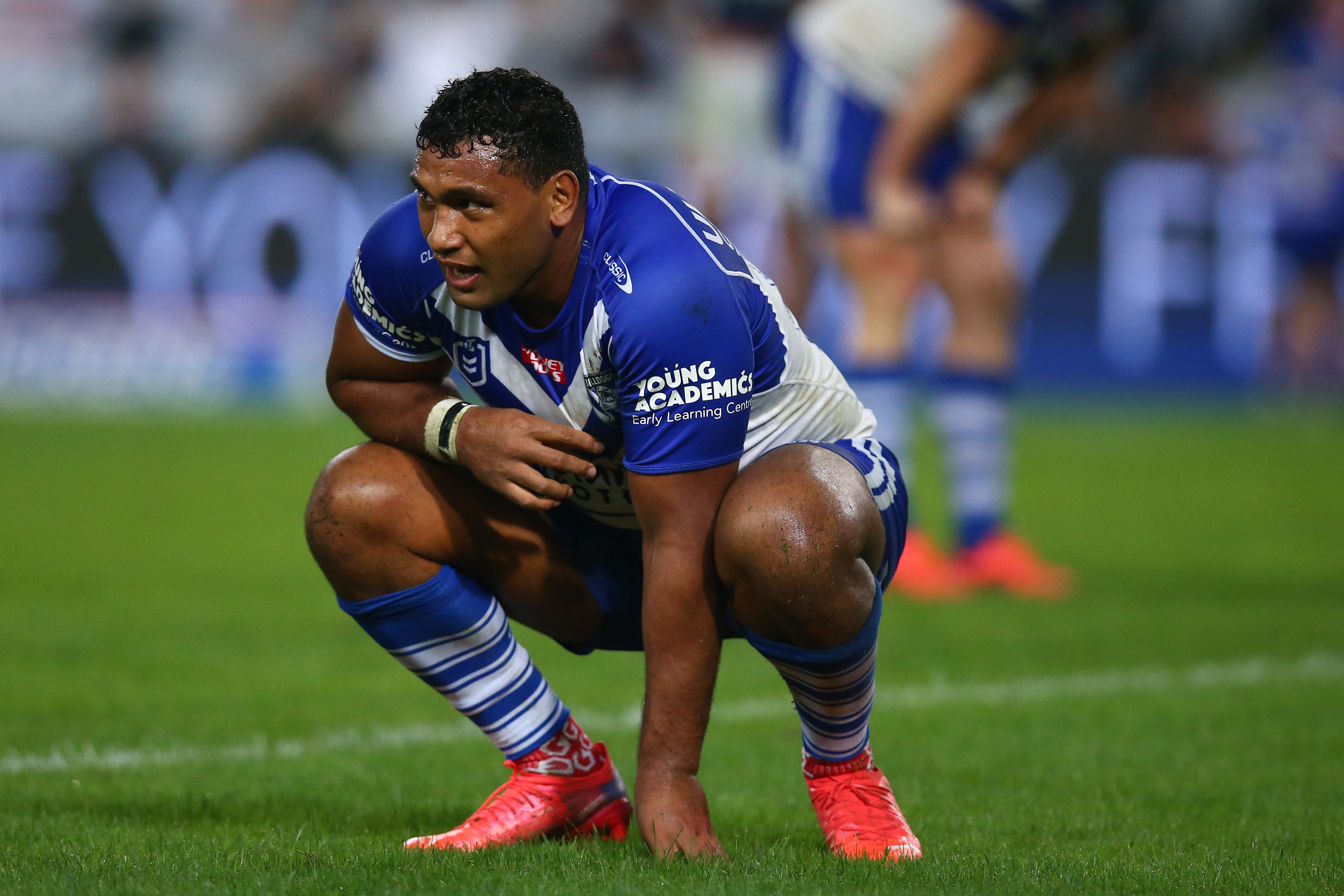 The Bulldogs' Tevita Pangai Junior.