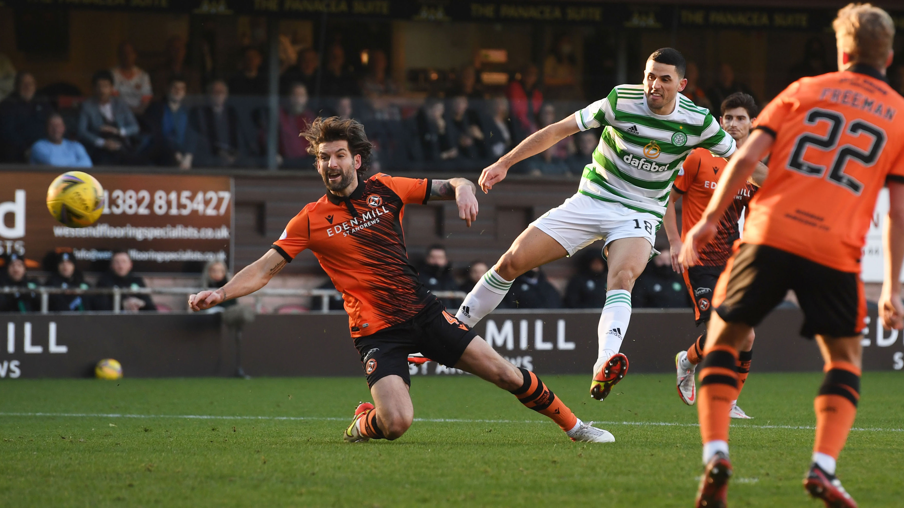 Celtic FC - TOM ROGIC DOING TOM ROGIC THINGS! What a goal from the Wizard  😍🧙‍♂️ #DUFCCEL, #cinchPrem, #COYBIG 🍀