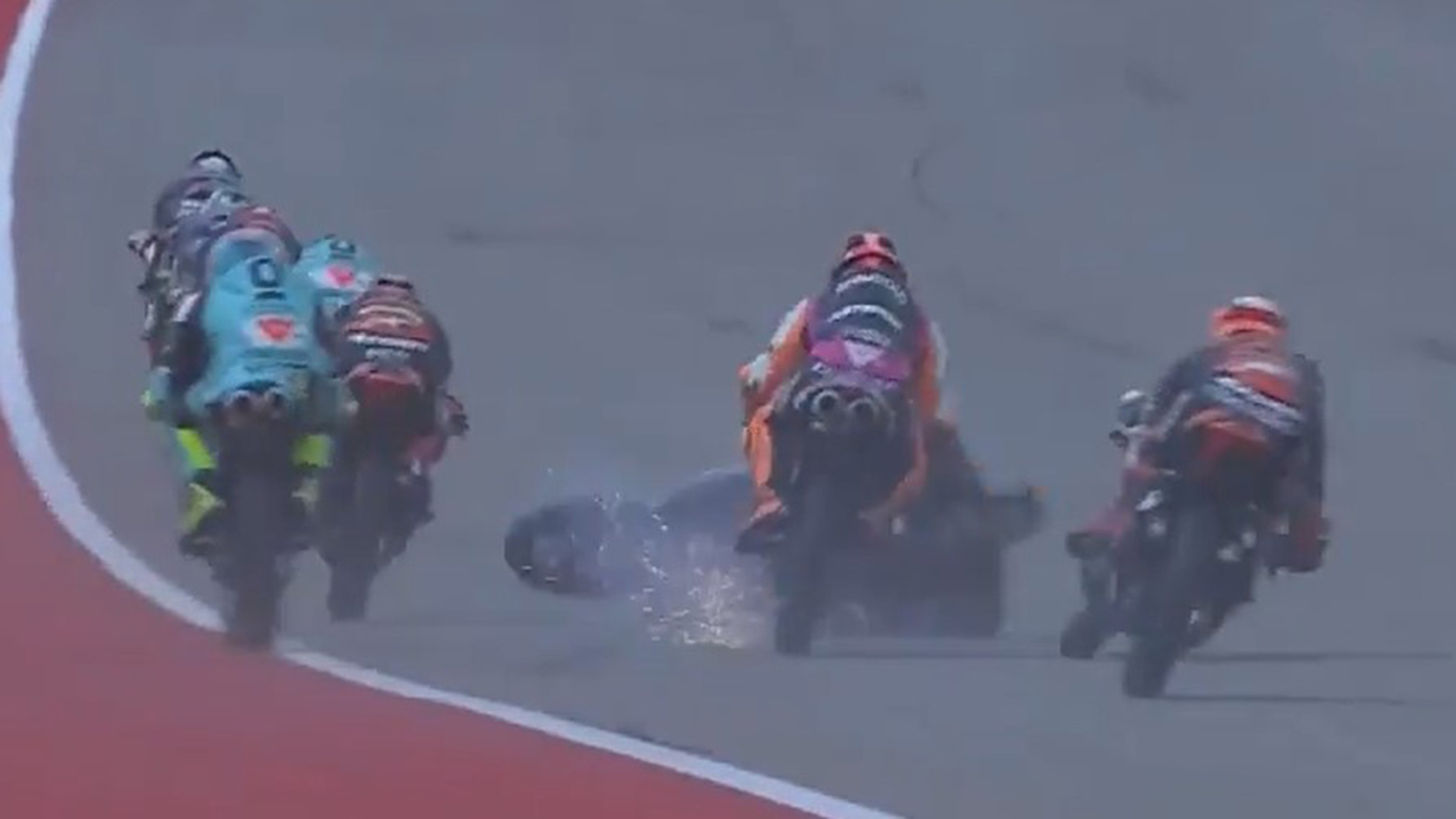 Moto3 Deniz Oncu suspended after terrifying Texas crash