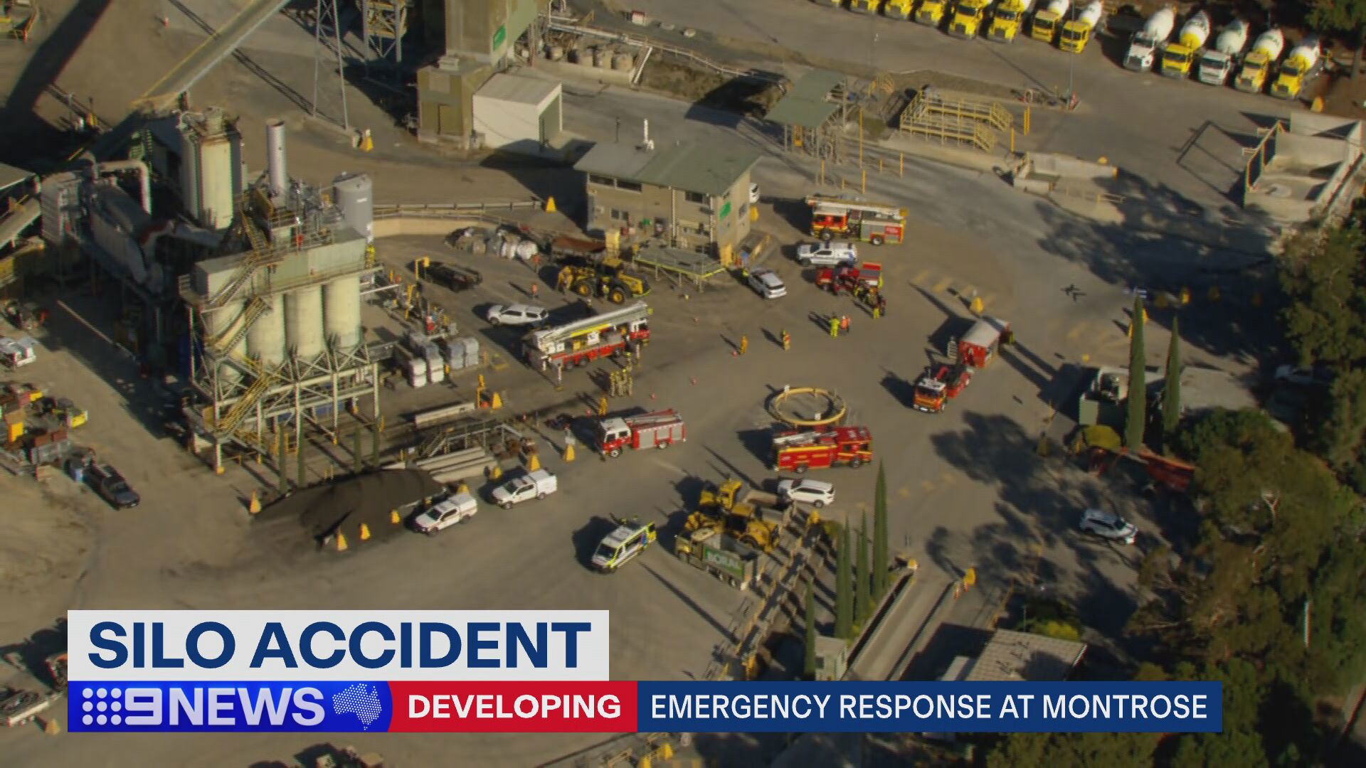 Man in his 50s dies after falling into silo on Melbourne worksite