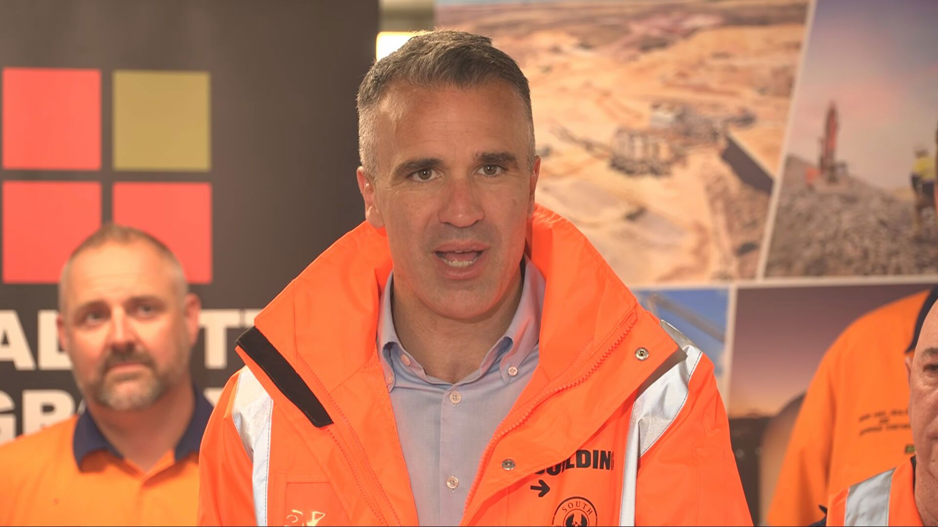 SA premier Peter Malinauskas