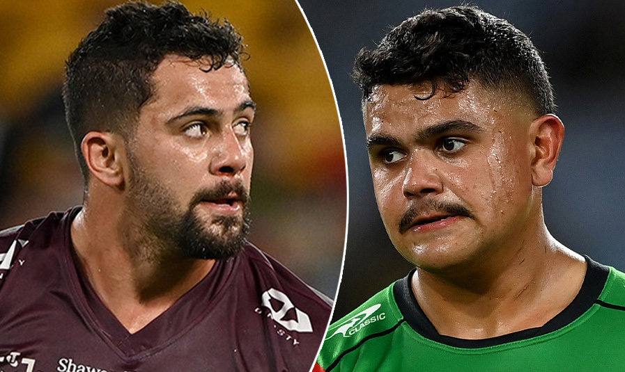 Josh Aloiai and Latrell Mitchell.