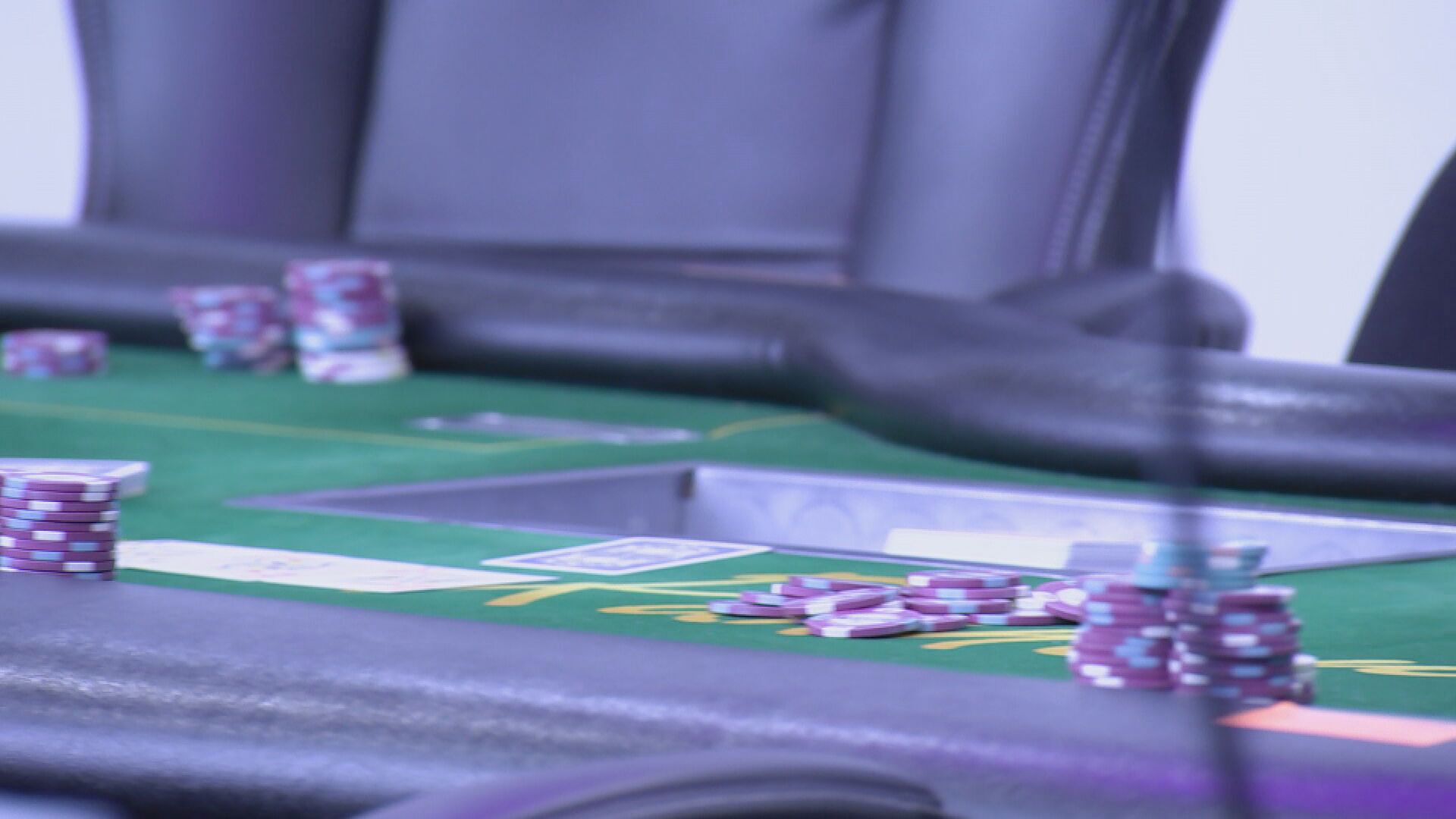 Victoria Police have raided an alleged illegal casino in Truganina, Melbourne.