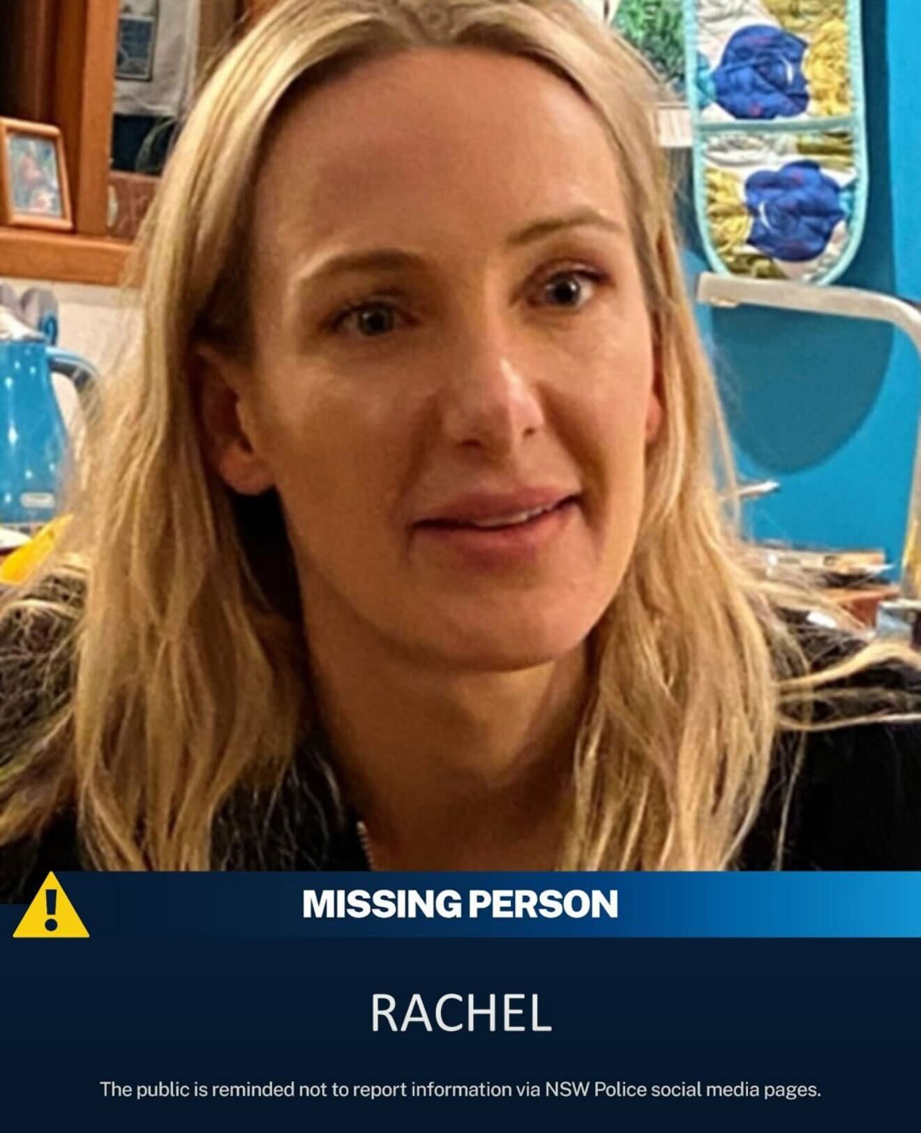 Rachel Walker, aged 34, was last seen in Newtown at 12pm on Tuesday, May 20. ﻿