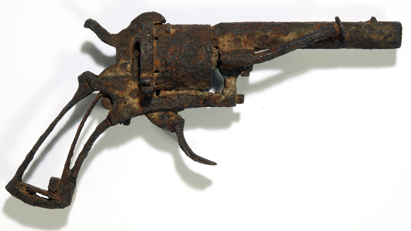 The revolver it's believed was used by Dutch painter Vincent van Gogh to take his own life is being auctioned.